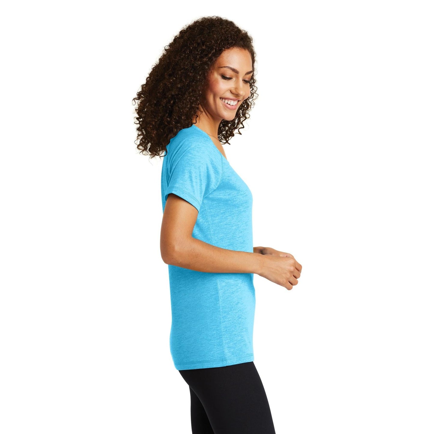 Dark Grey Heather T-Shirt - Sport-Tek - Soft Fabric
