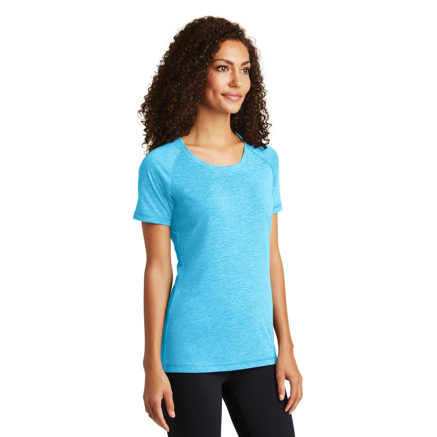 Dark Grey Heather T-Shirt - Sport-Tek - Soft Fabric