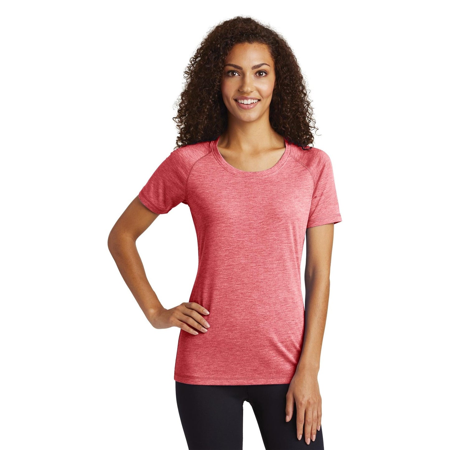 Dark Grey Heather T-Shirt - Sport-Tek - Soft Fabric