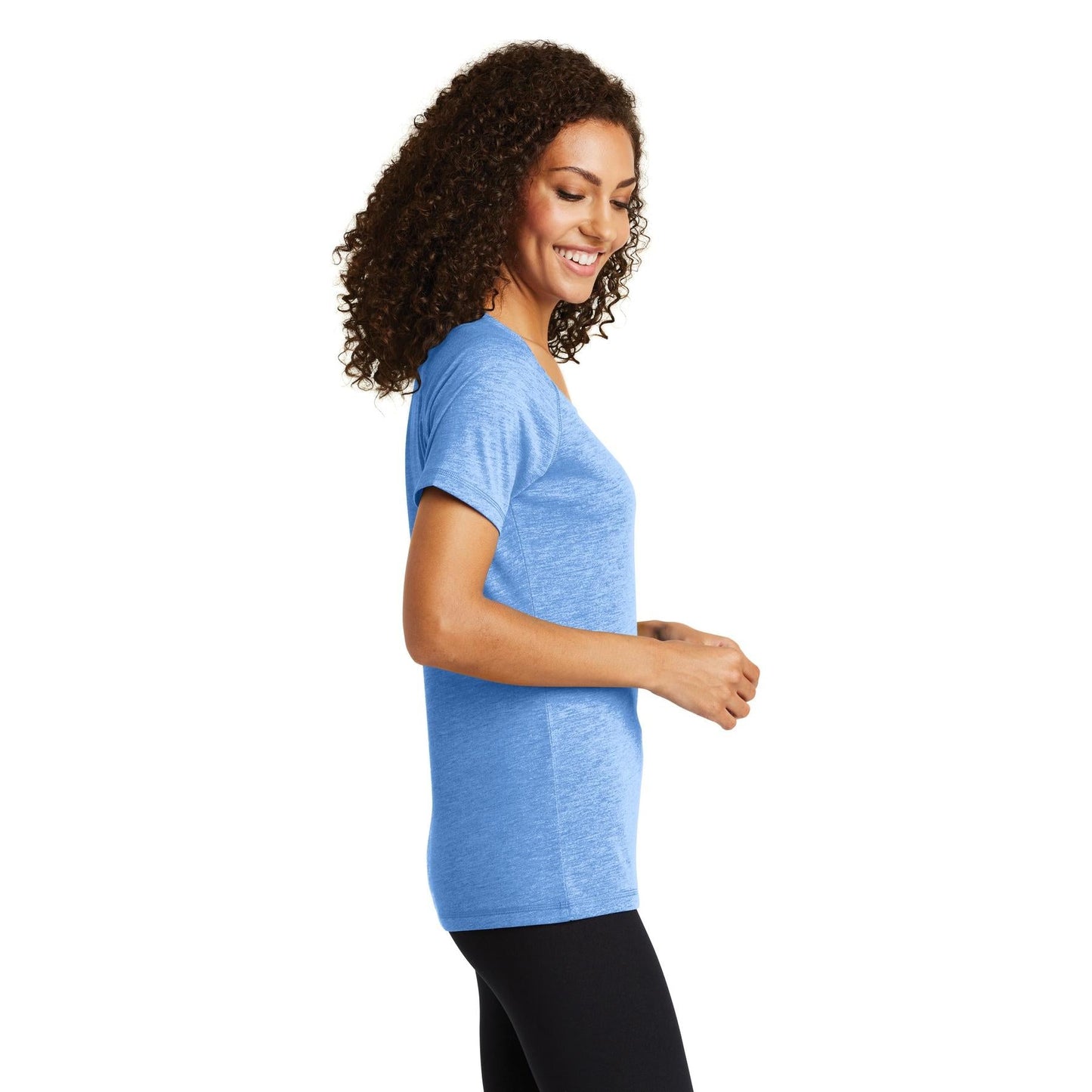 Dark Grey Heather T-Shirt - Sport-Tek - Soft Fabric