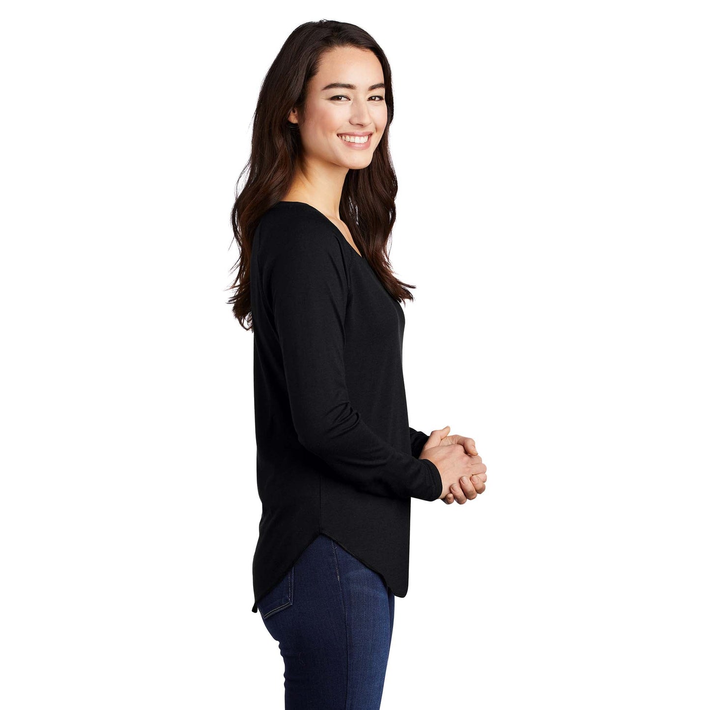 Black Triad T-Shirt - Sport-Tek - Long Sleeve Wicking
