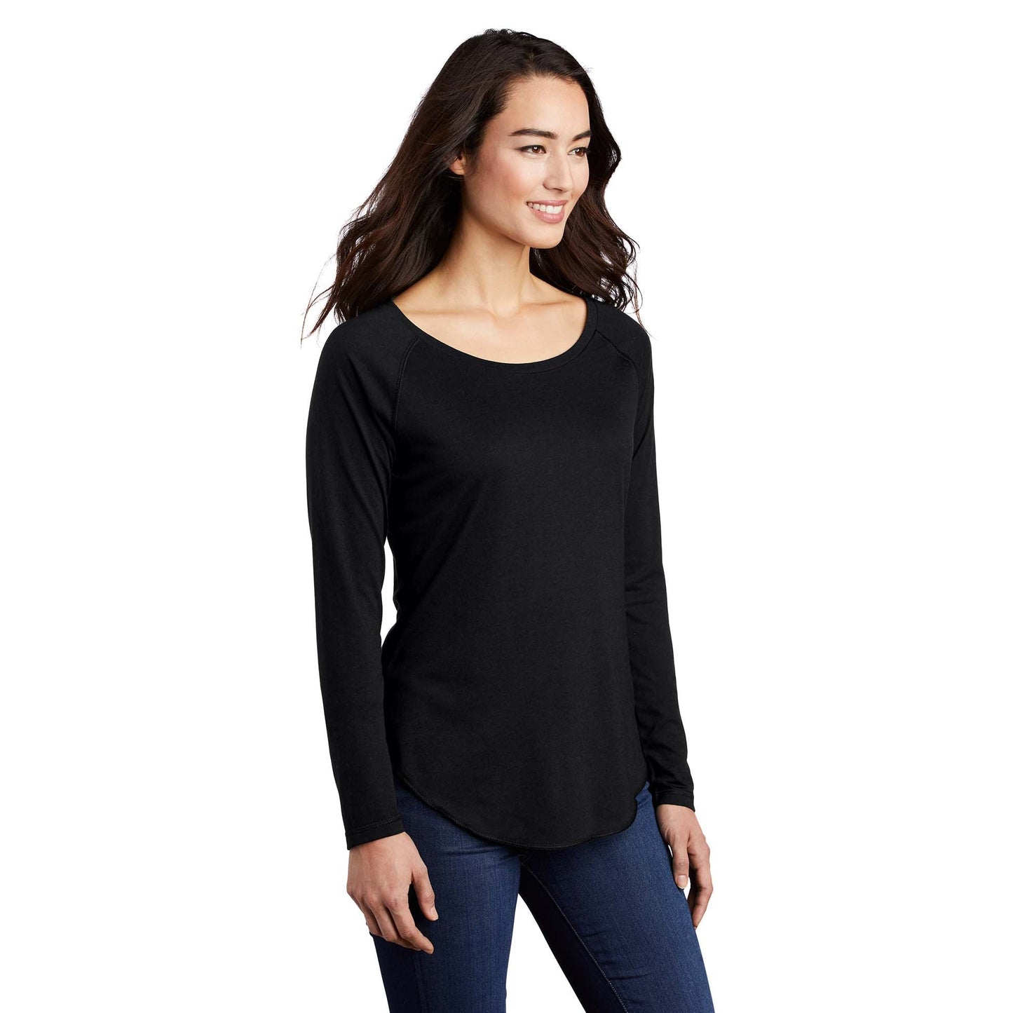 Black Triad T-Shirt - Sport-Tek - Long Sleeve Wicking
