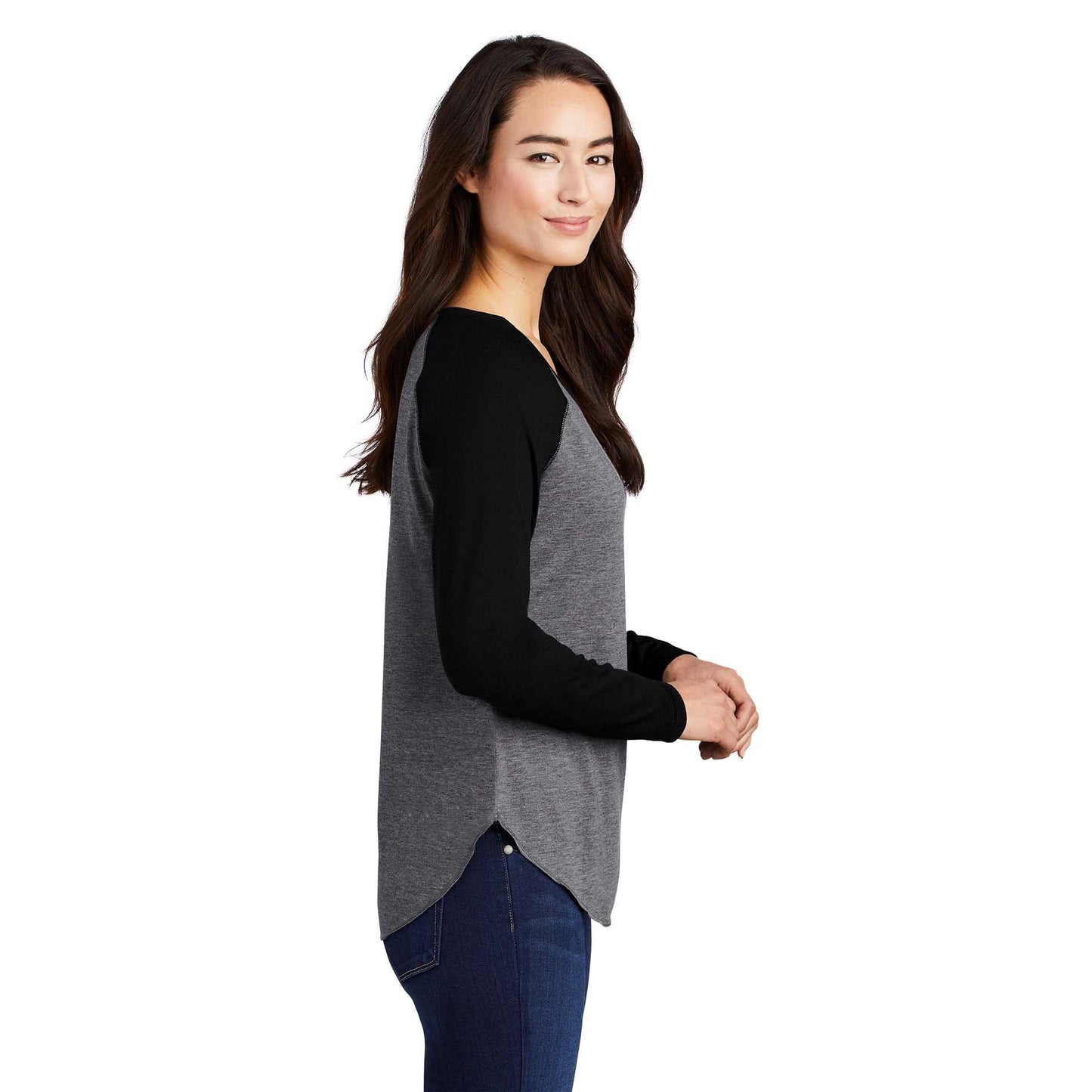 Black Triad T-Shirt - Sport-Tek - Long Sleeve Wicking