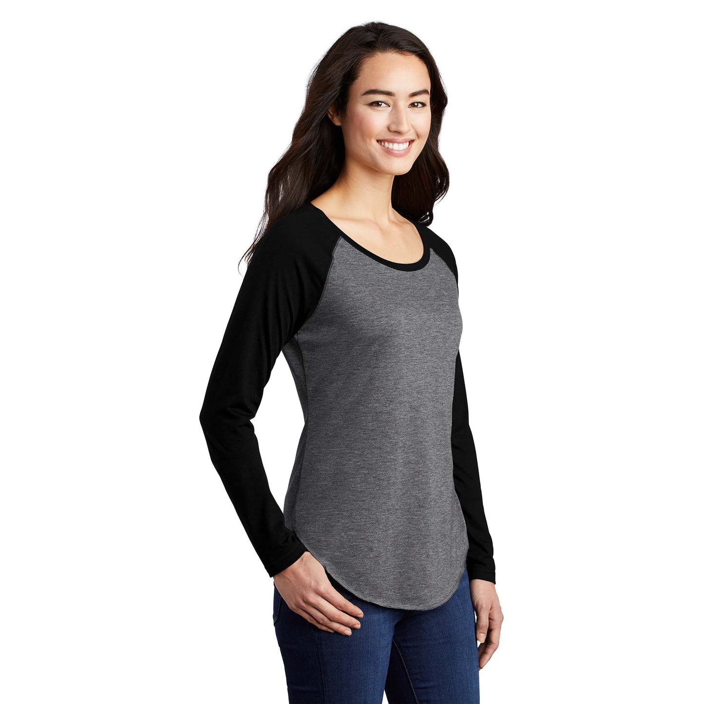 Black Triad T-Shirt - Sport-Tek - Long Sleeve Wicking