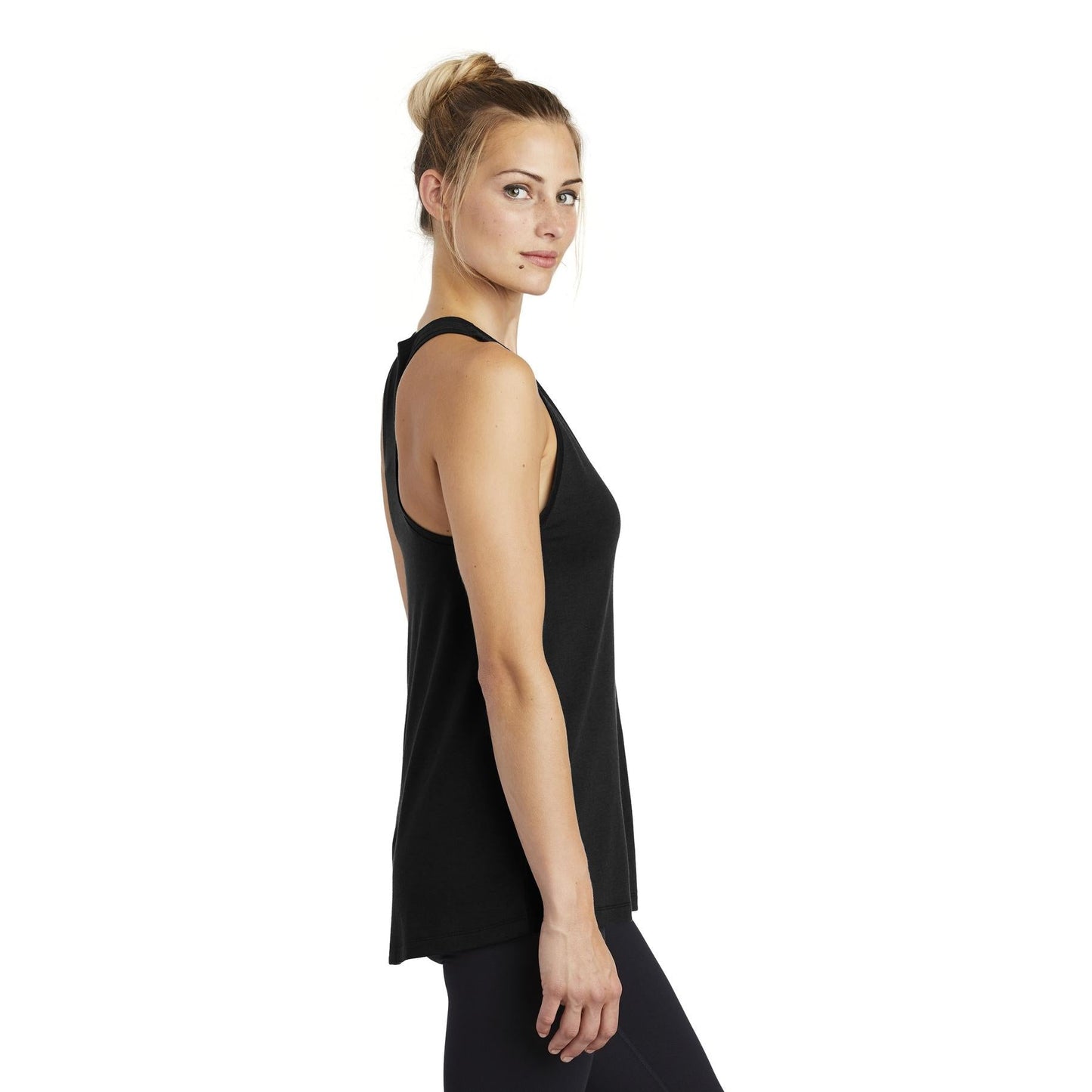 Black Triad Heather Tank - Sport-Tek - Soft Fabric