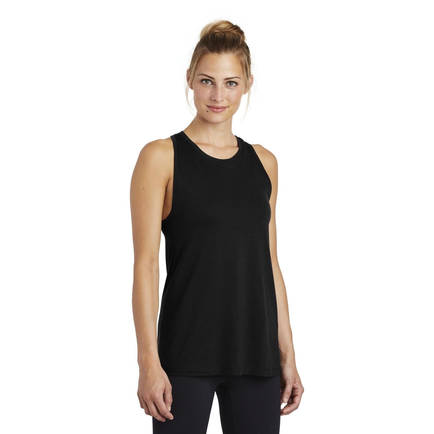Black Triad Heather Tank - Sport-Tek - Soft Fabric