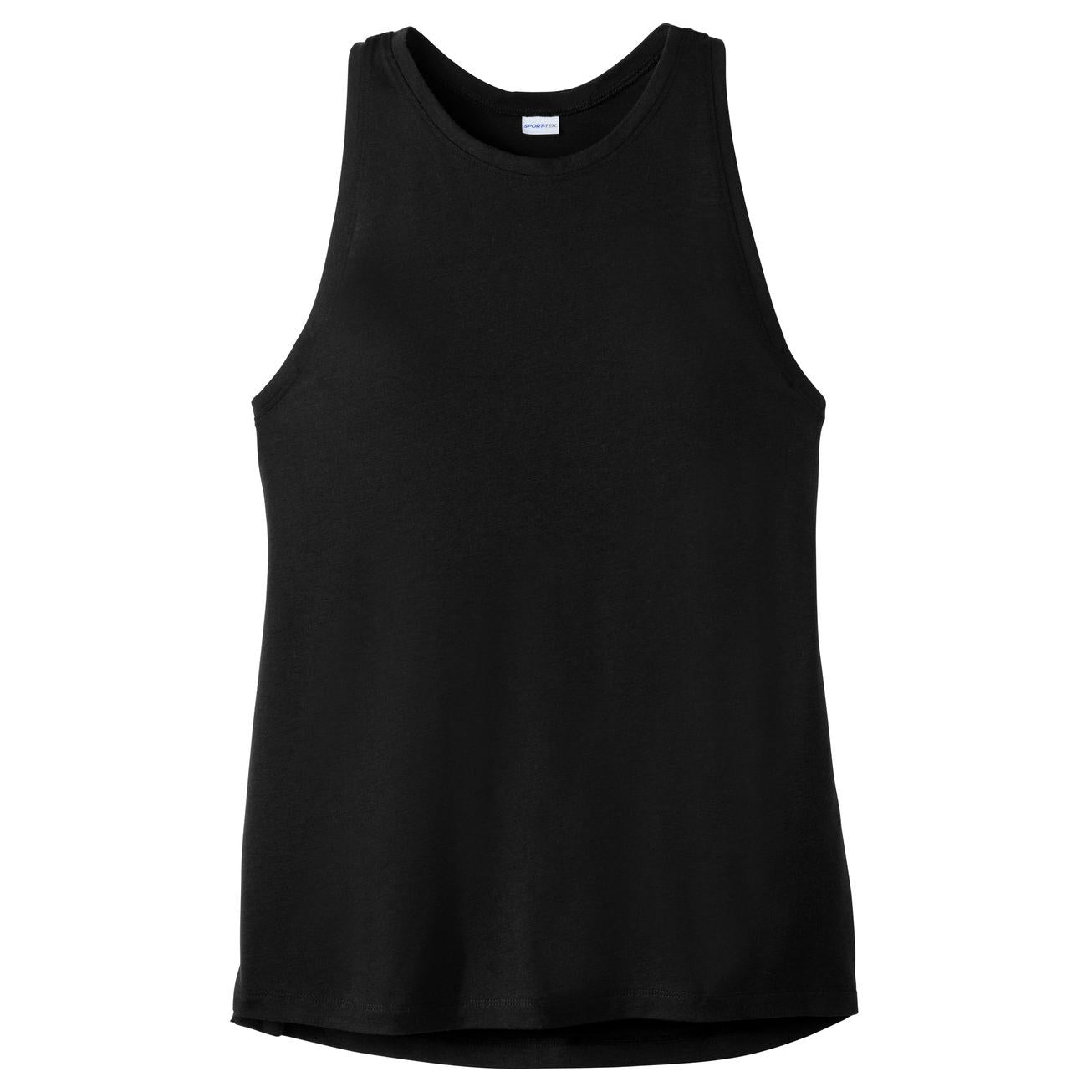 Black Triad Heather Tank - Sport-Tek - Soft Fabric
