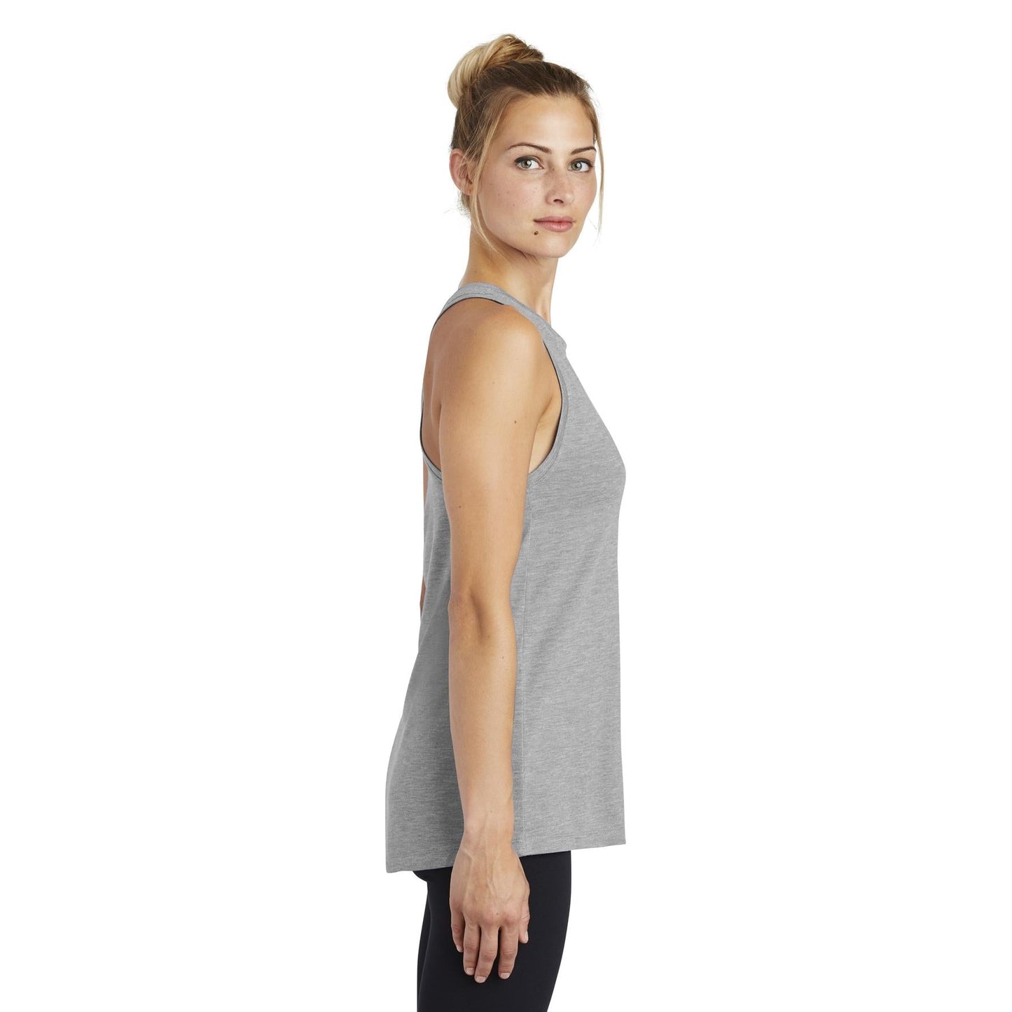 Black Triad Heather Tank - Sport-Tek - Soft Fabric