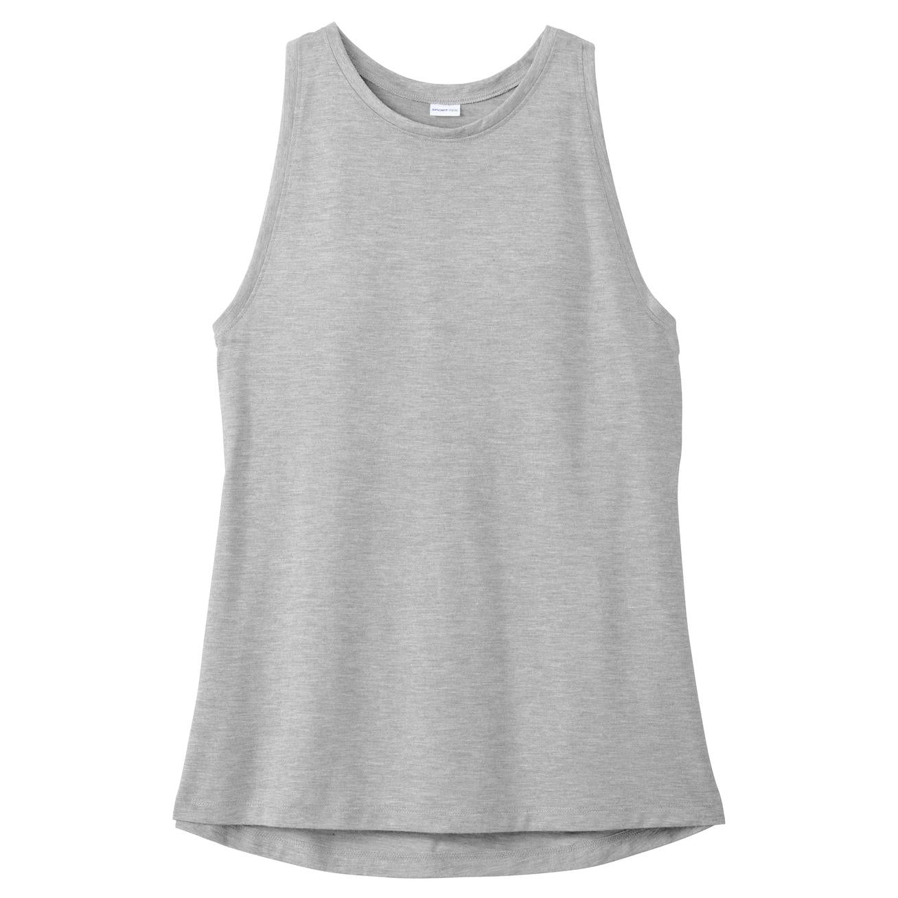Black Triad Heather Tank - Sport-Tek - Soft Fabric