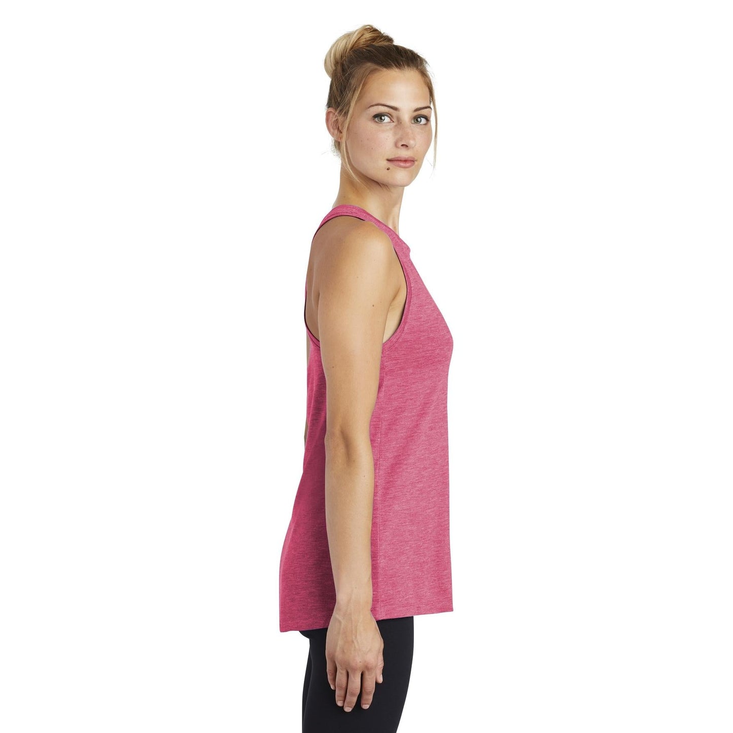 Black Triad Heather Tank - Sport-Tek - Soft Fabric