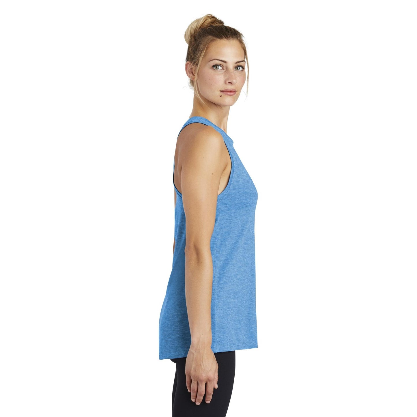 Black Triad Heather Tank - Sport-Tek - Soft Fabric