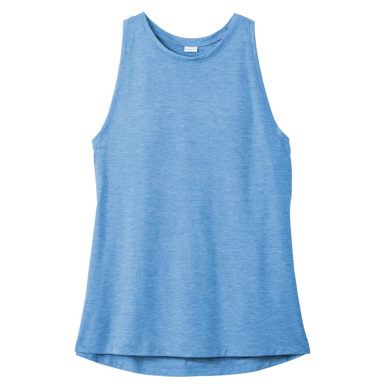 Black Triad Heather Tank - Sport-Tek - Soft Fabric