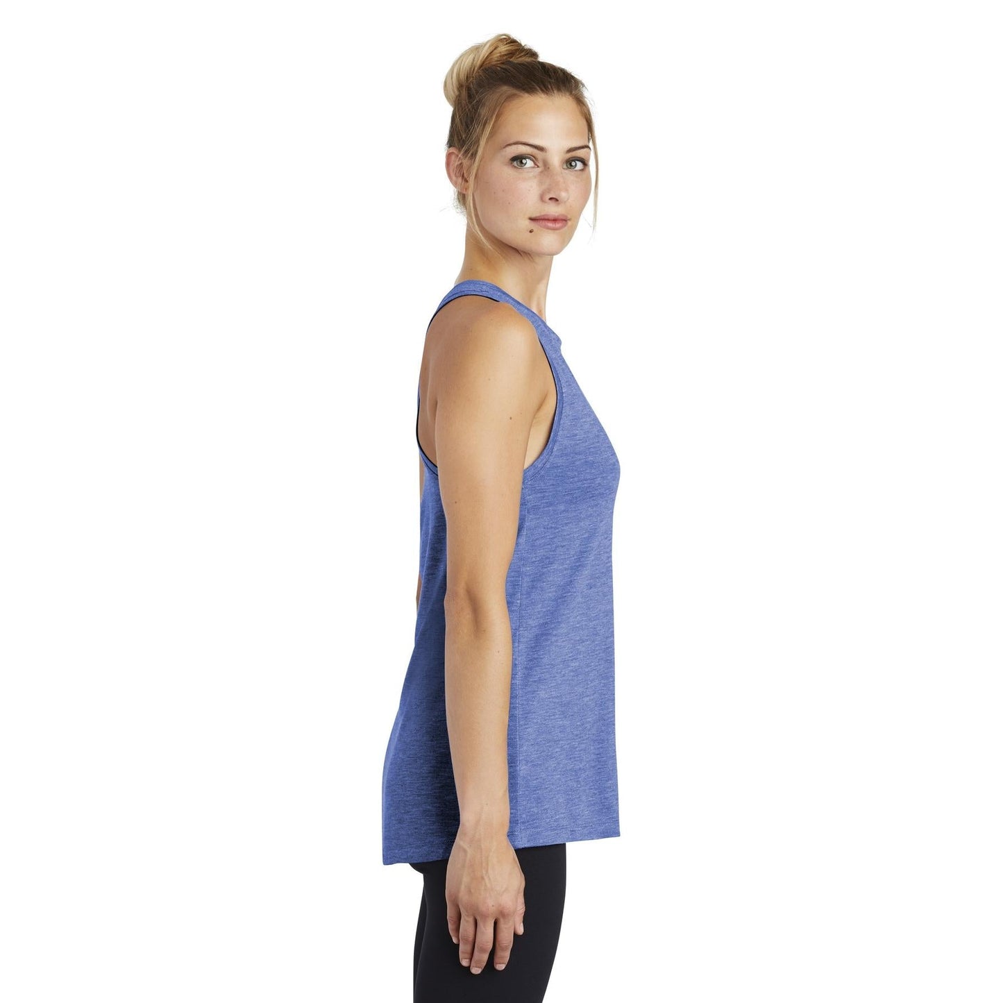 Black Triad Heather Tank - Sport-Tek - Soft Fabric