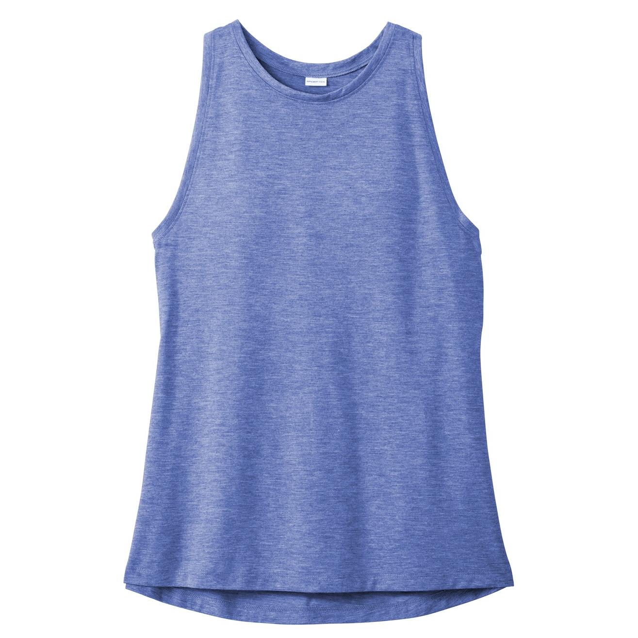 Black Triad Heather Tank - Sport-Tek - Soft Fabric