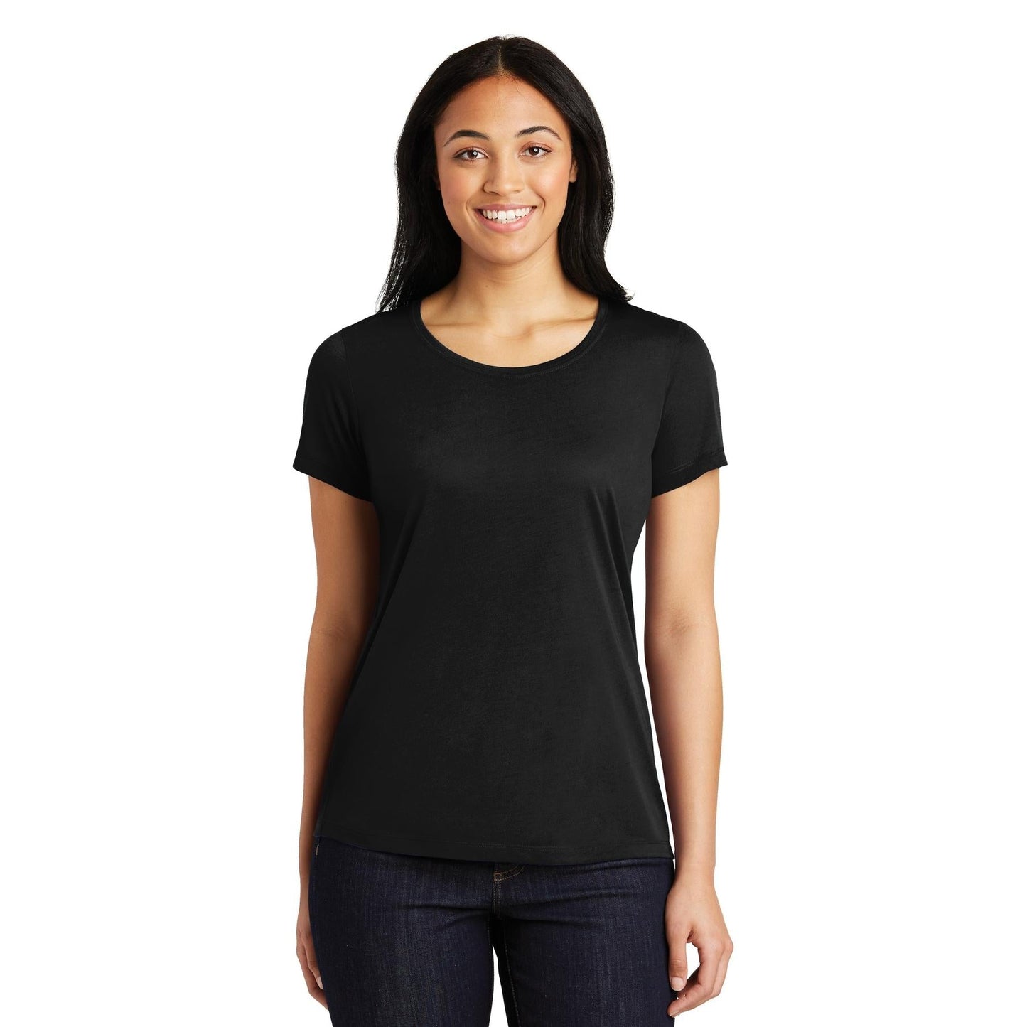 Black T-Shirts - Sport-Tek - Soft Cotton Blend - Quality Fabric