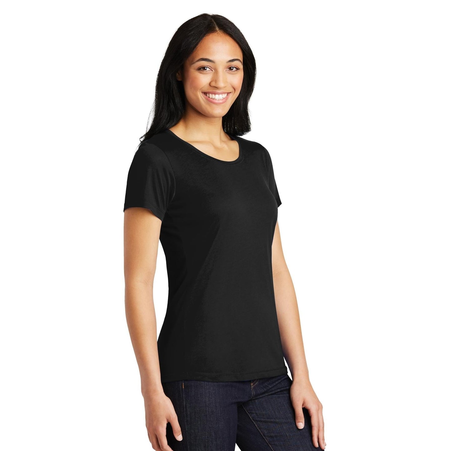 Black T-Shirts - Sport-Tek - Soft Cotton Blend - Quality Fabric