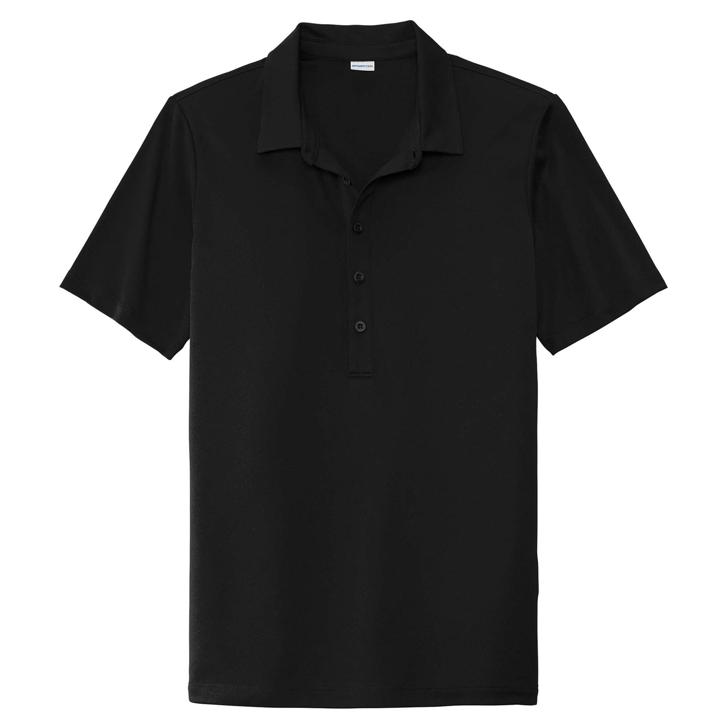 Black Polo Shirts - Sport-Tek - Soft Polyester