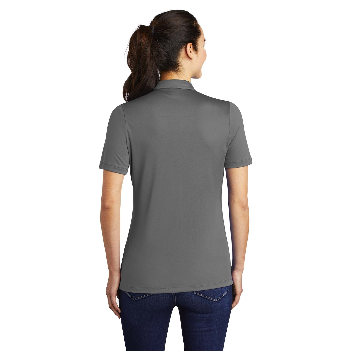 Black Polo Shirts - Sport-Tek - Soft Polyester