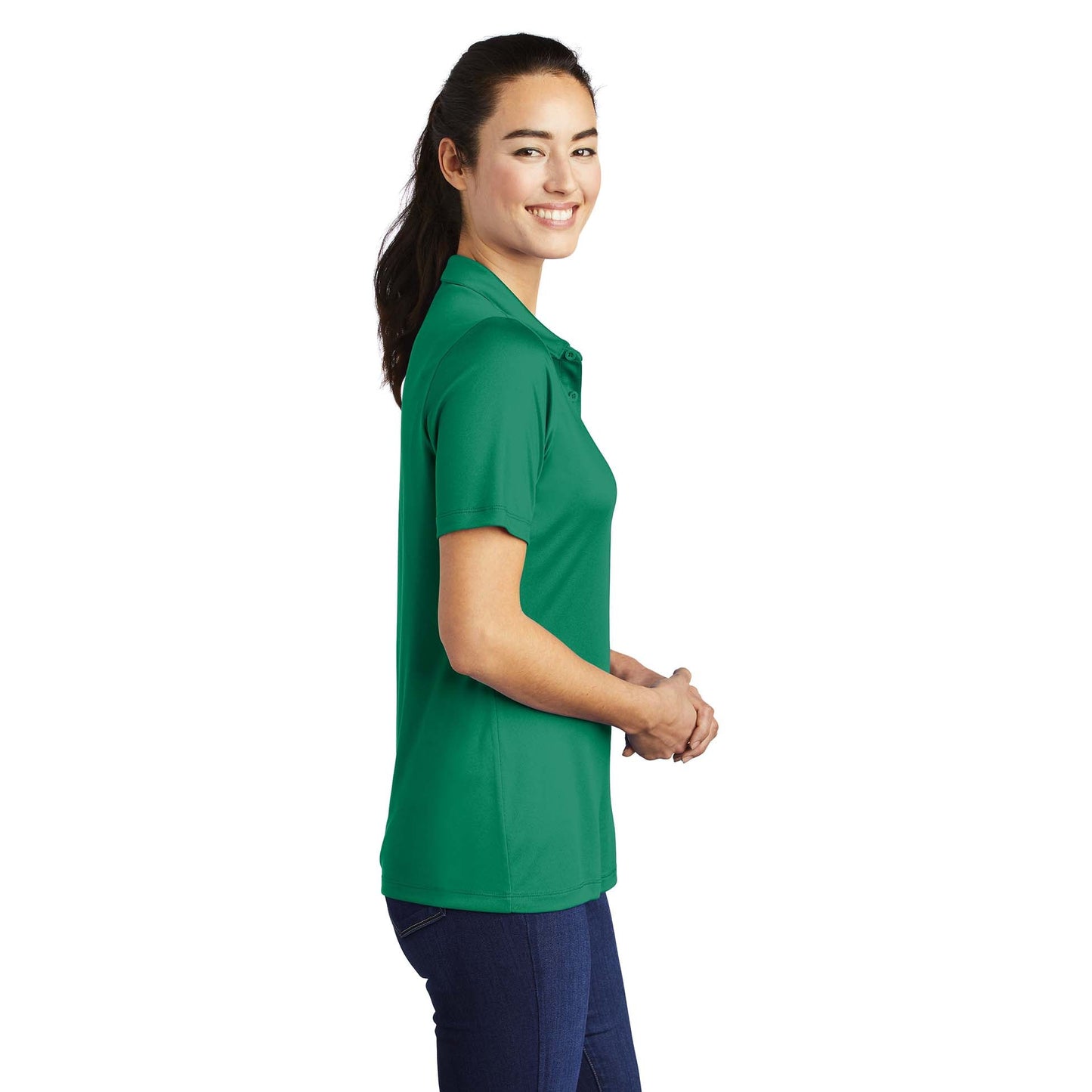 Black Polo Shirts - Sport-Tek - Soft Polyester