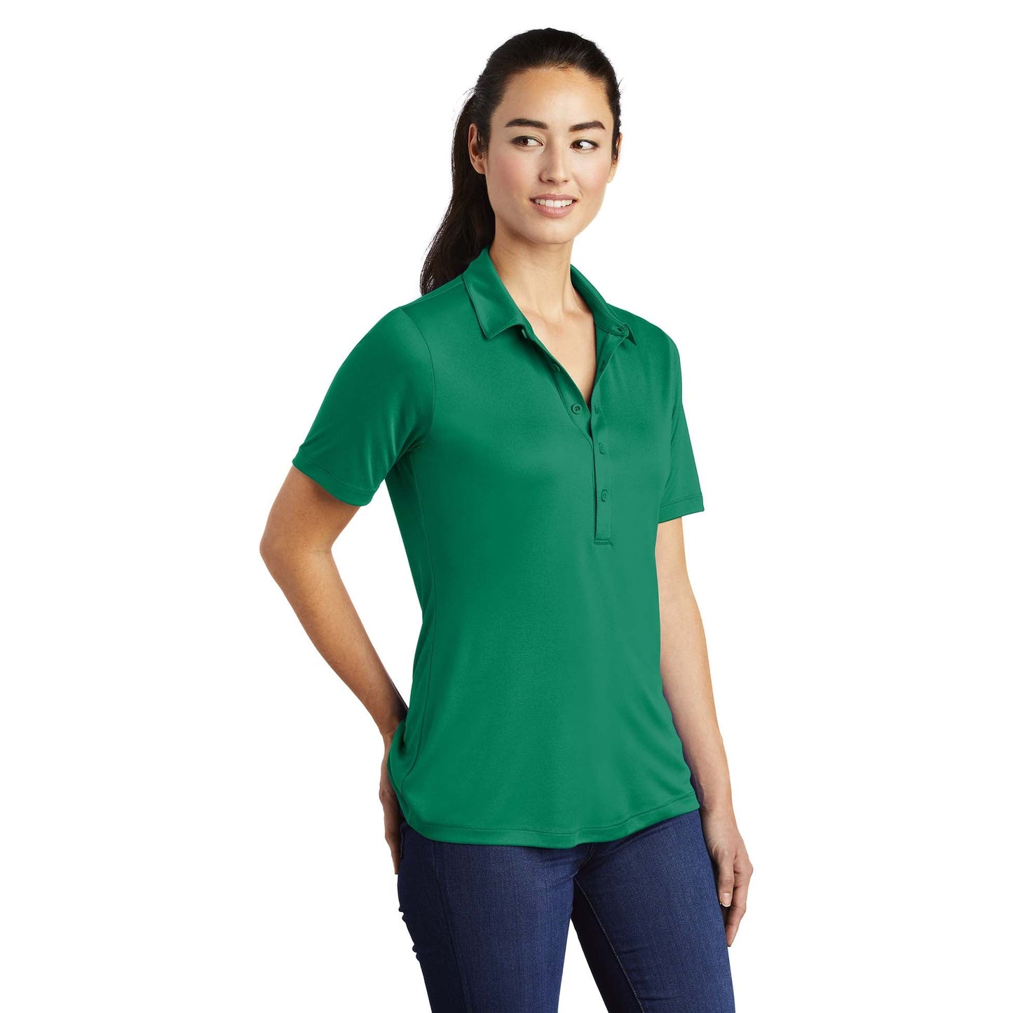 Black Polo Shirts - Sport-Tek - Soft Polyester