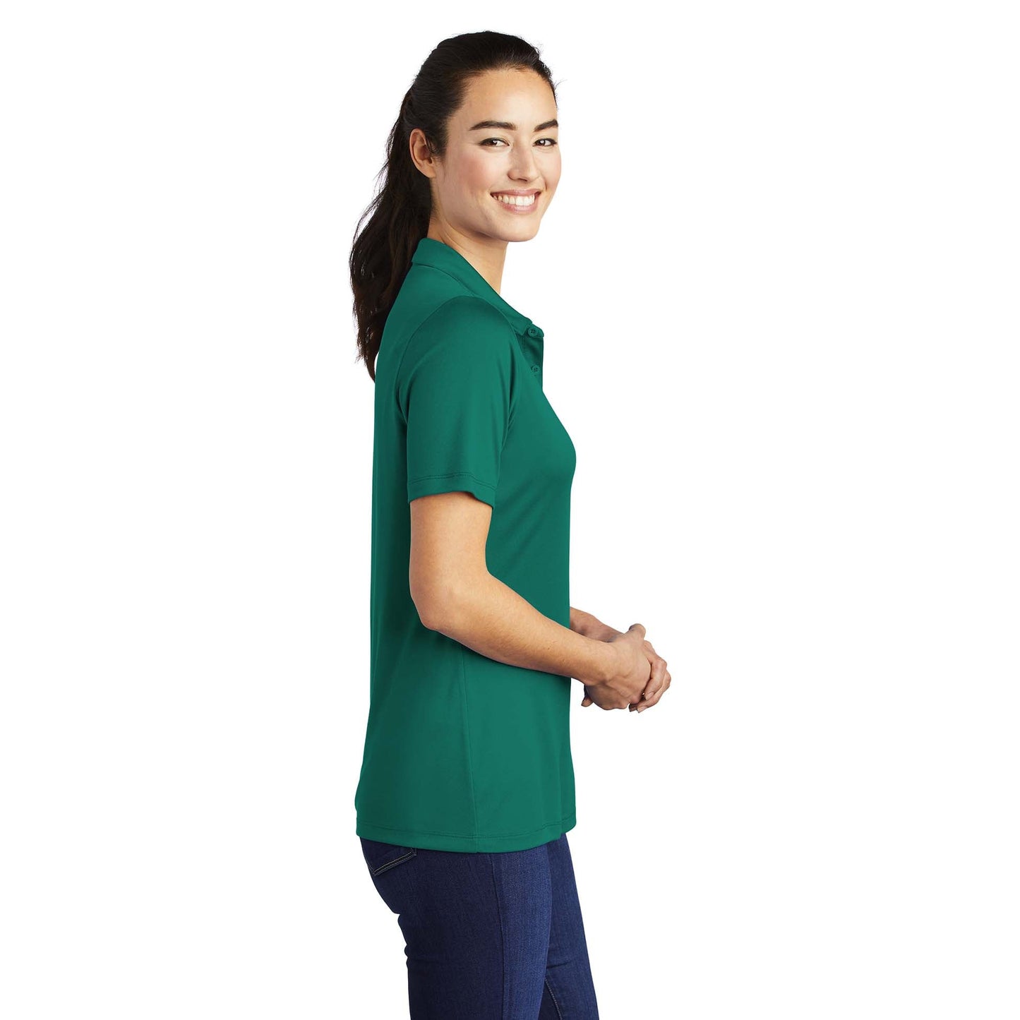 Black Polo Shirts - Sport-Tek - Soft Polyester
