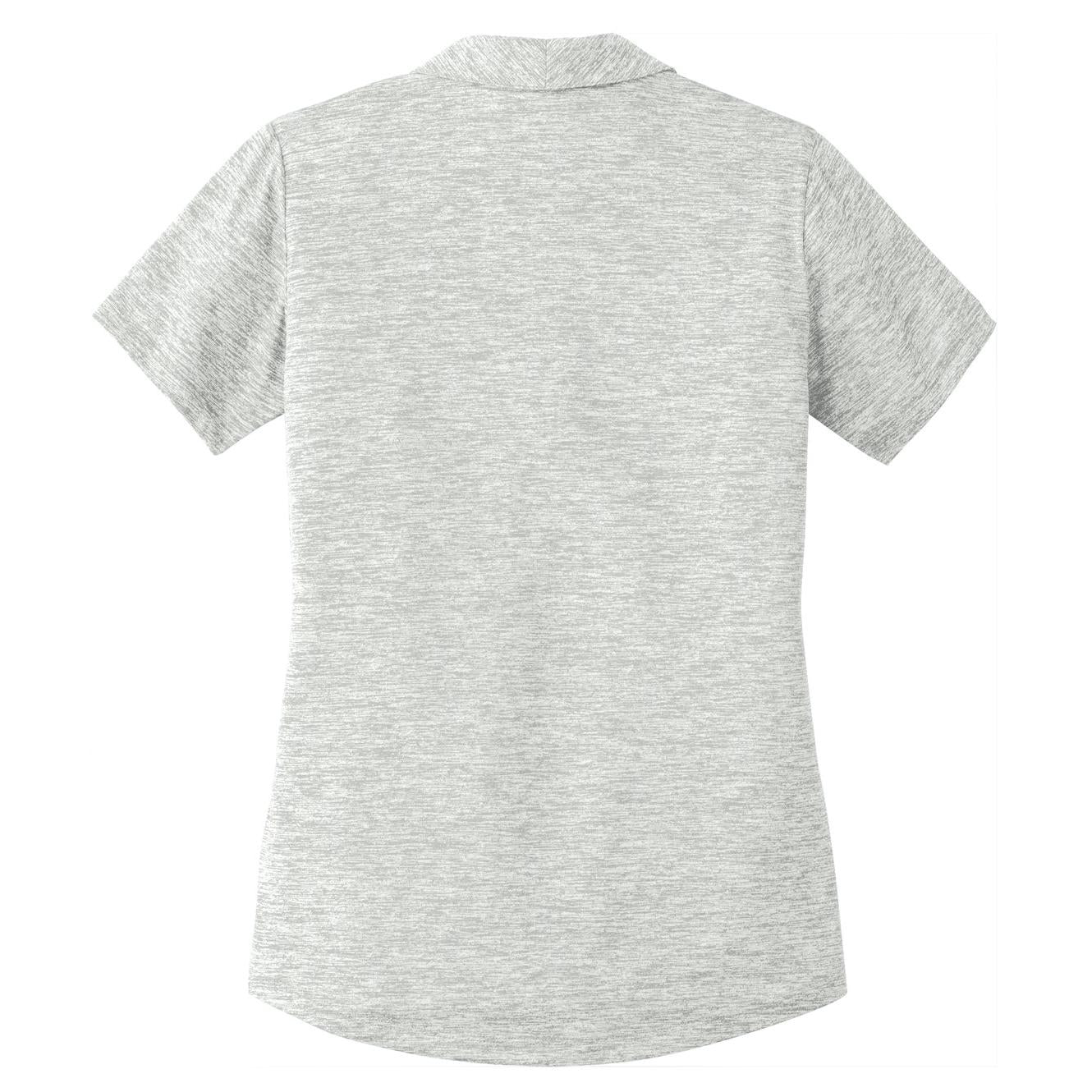 Black Electric Polo - Sport-Tek - Stylish Heather Design