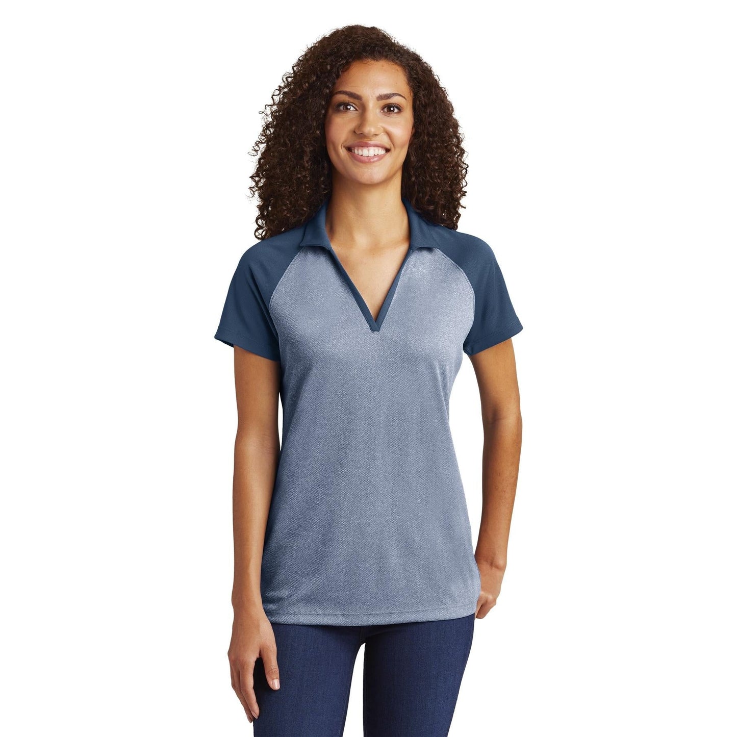 Grey Heather T-Shirt - Sport-Tek - Stylish Fit