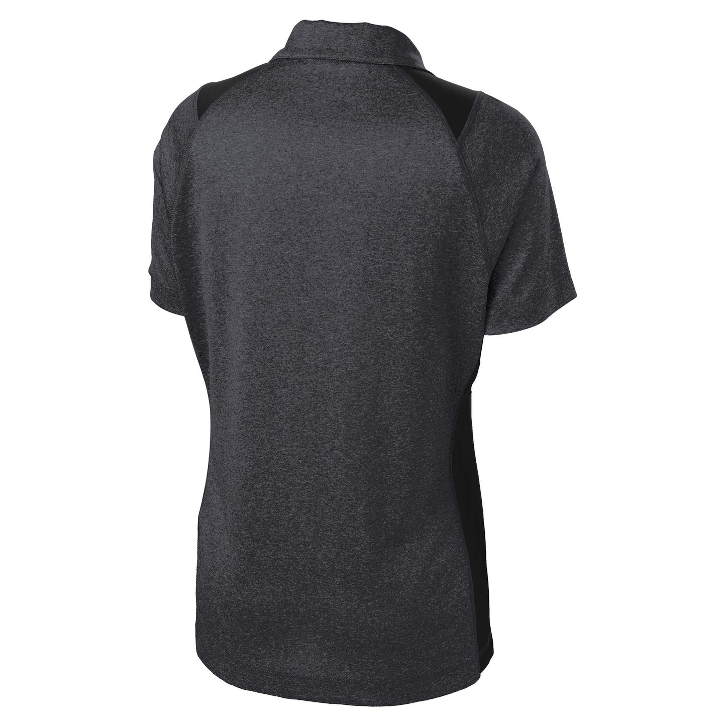 Graphite Heather Polo Shirt - Sport-Tek - Stylish Fit