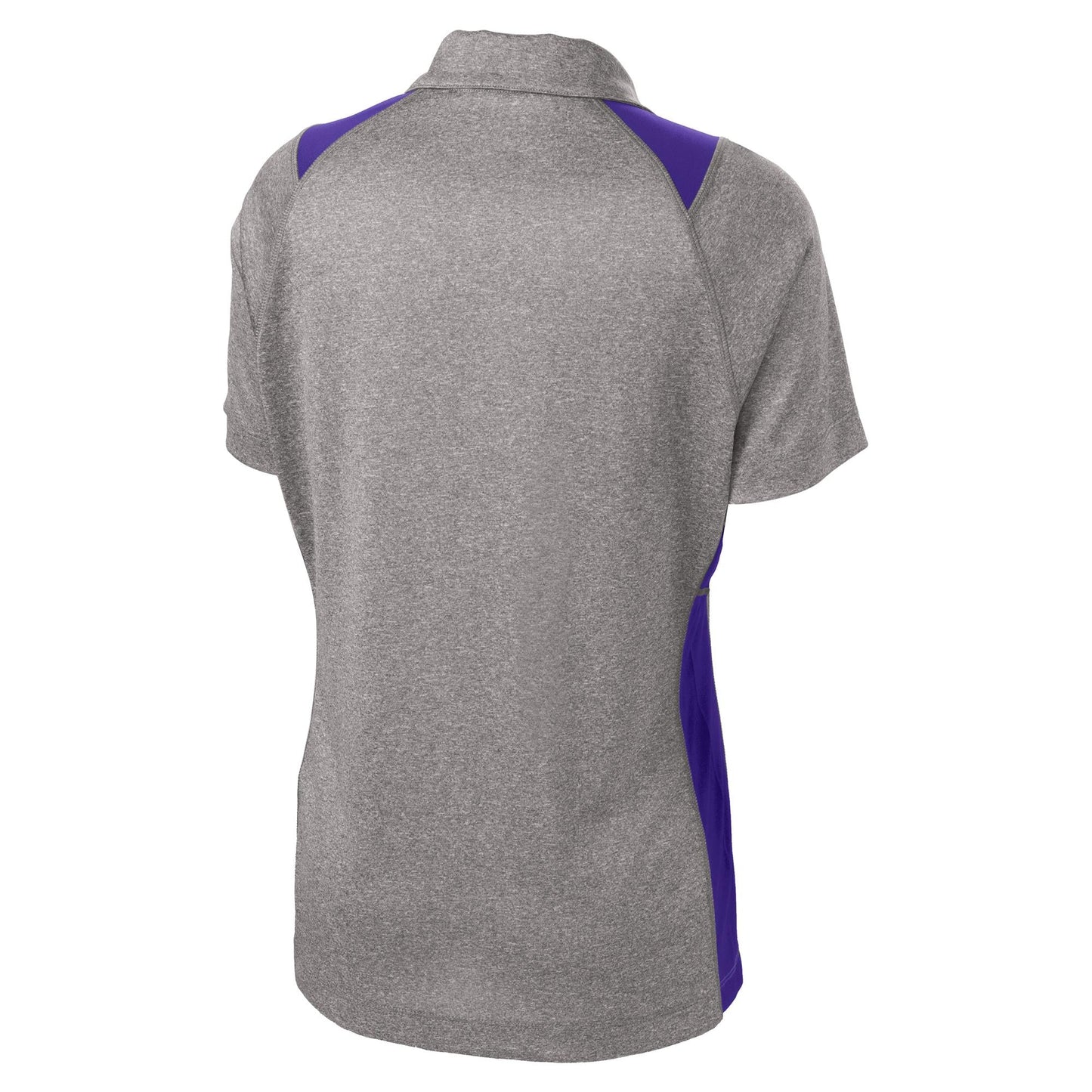 Graphite Heather Polo Shirt - Sport-Tek - Stylish Fit