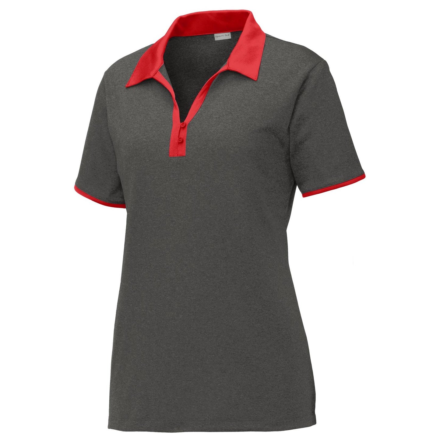 Graphite Heather Polo Shirt - Sport-Tek - Snag-Resistant