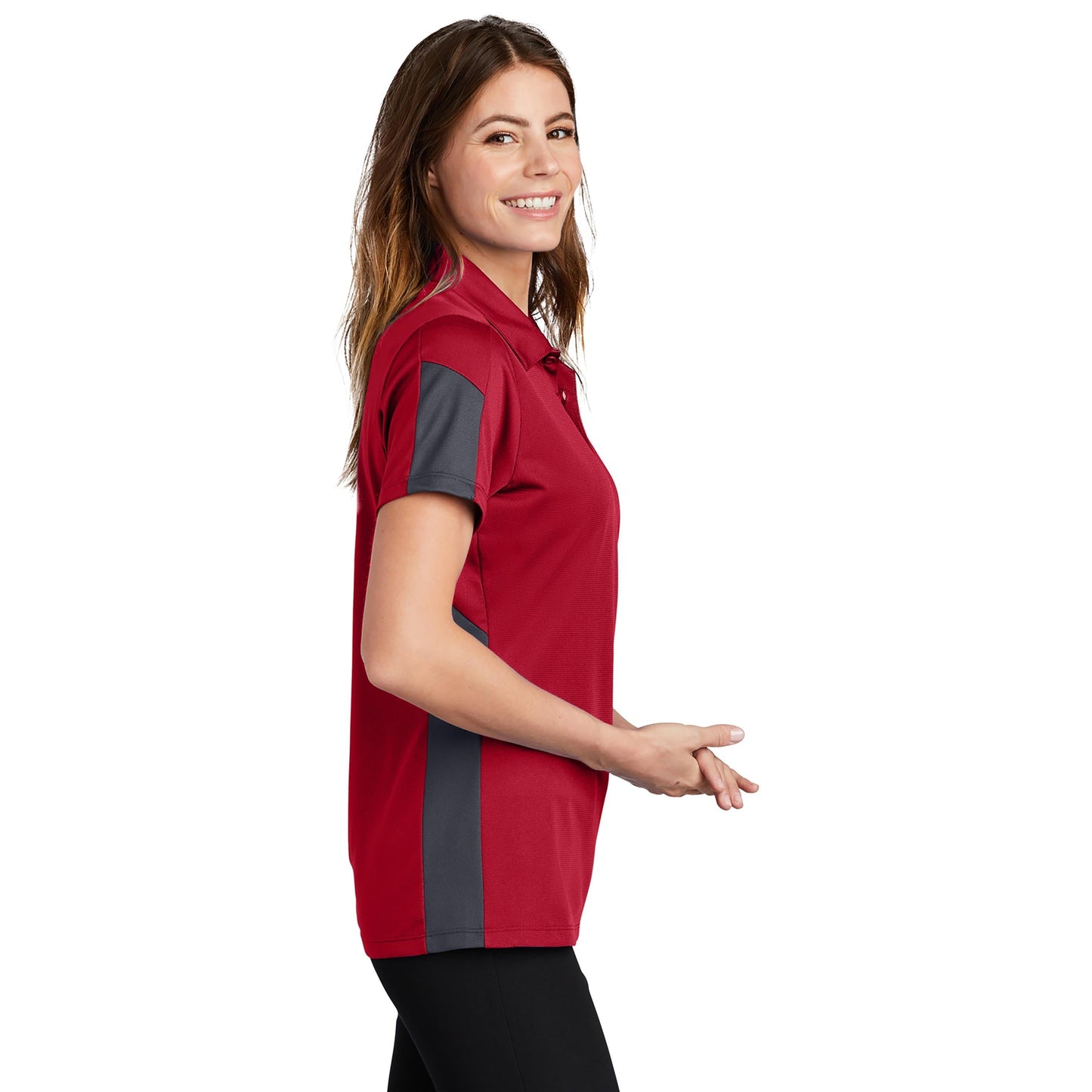 Black/Grey Polo Shirt - Sport-Tek - Snag-Resistant