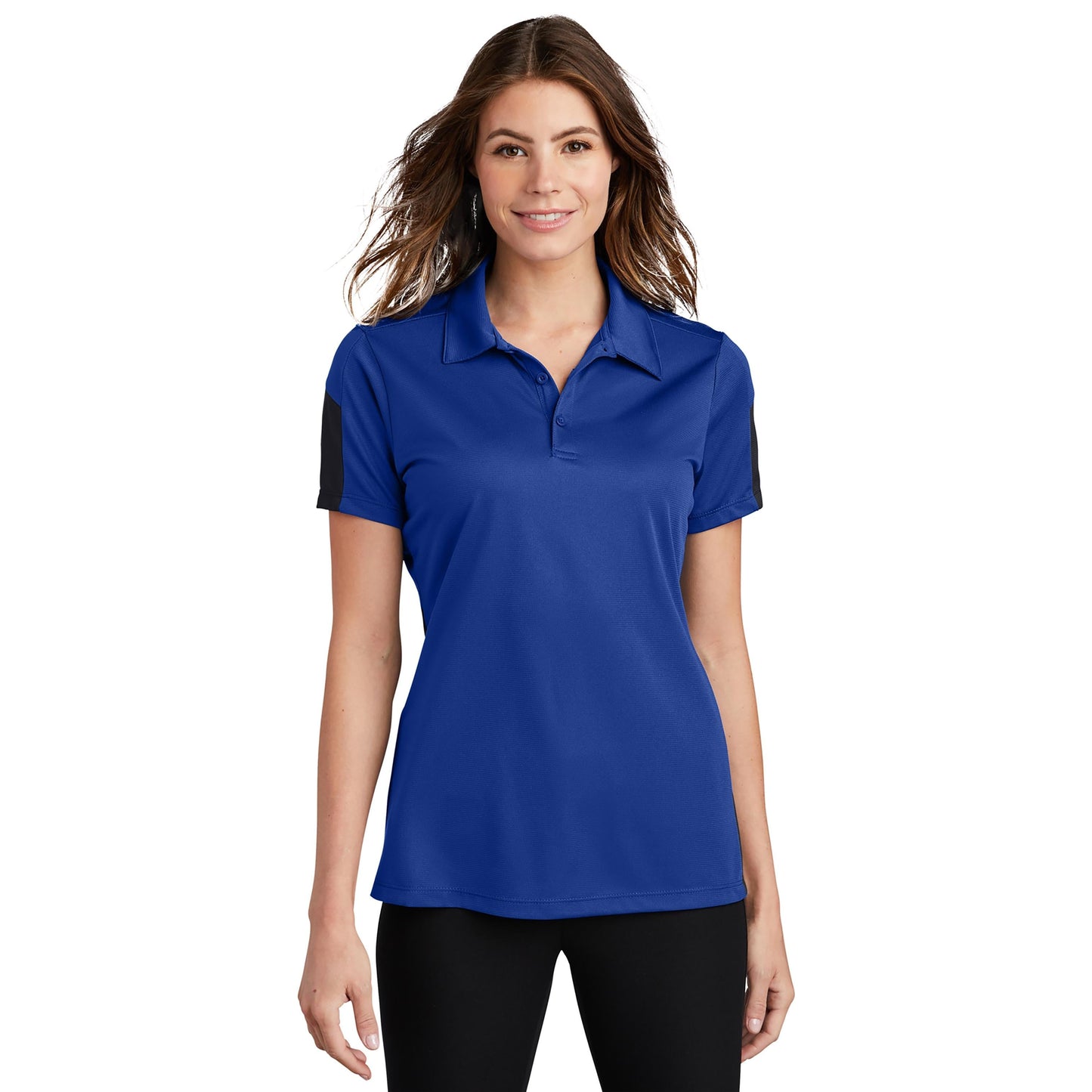 Black/Grey Polo Shirt - Sport-Tek - Snag-Resistant