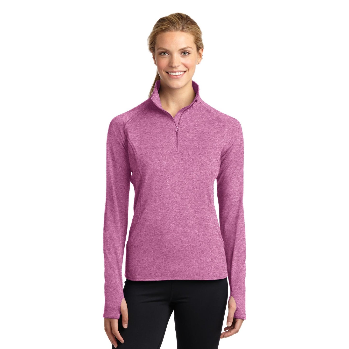 Charcoal Grey Heather Sweatshirt - Sport-Tek - Soft Fabric