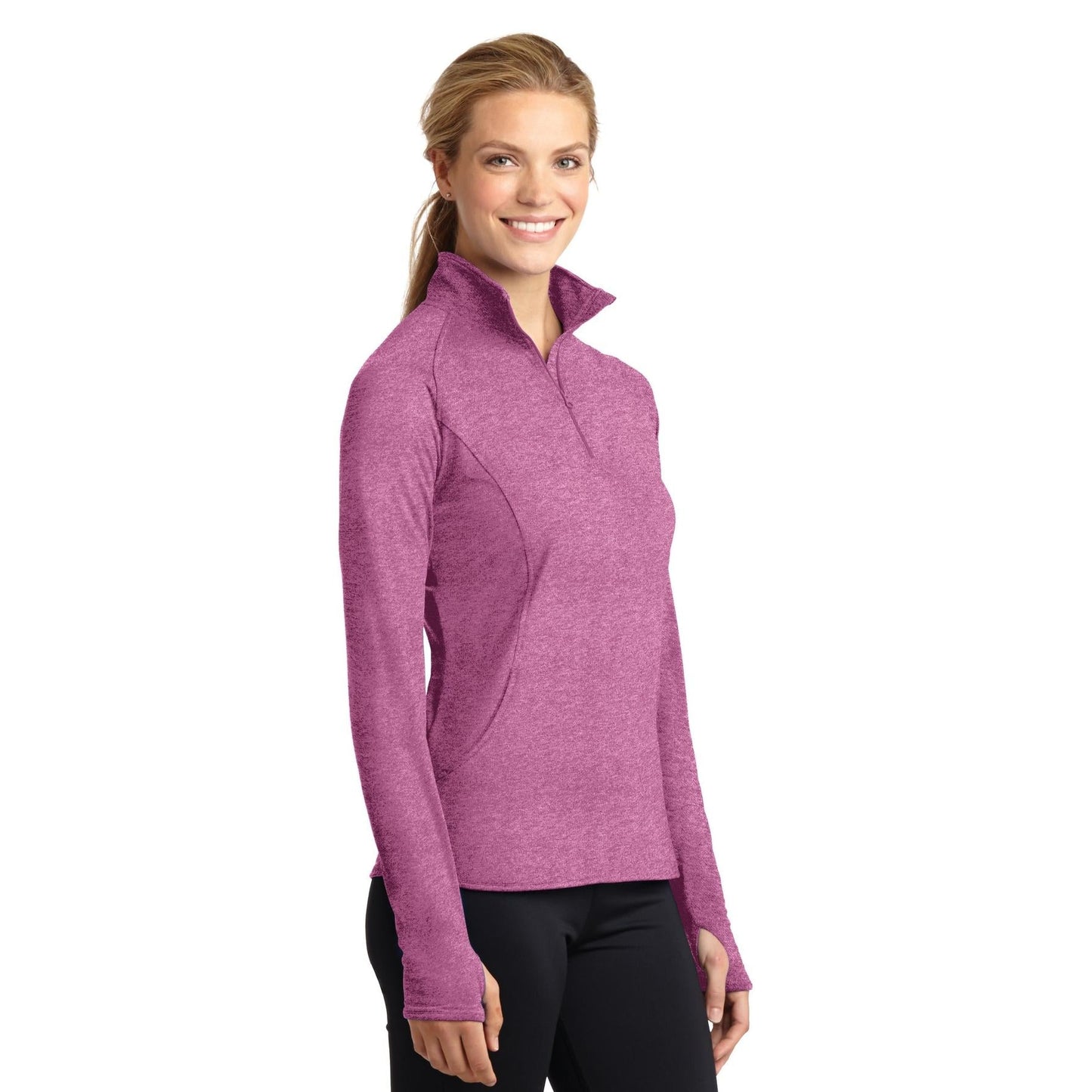 Charcoal Grey Heather Sweatshirt - Sport-Tek - Soft Fabric