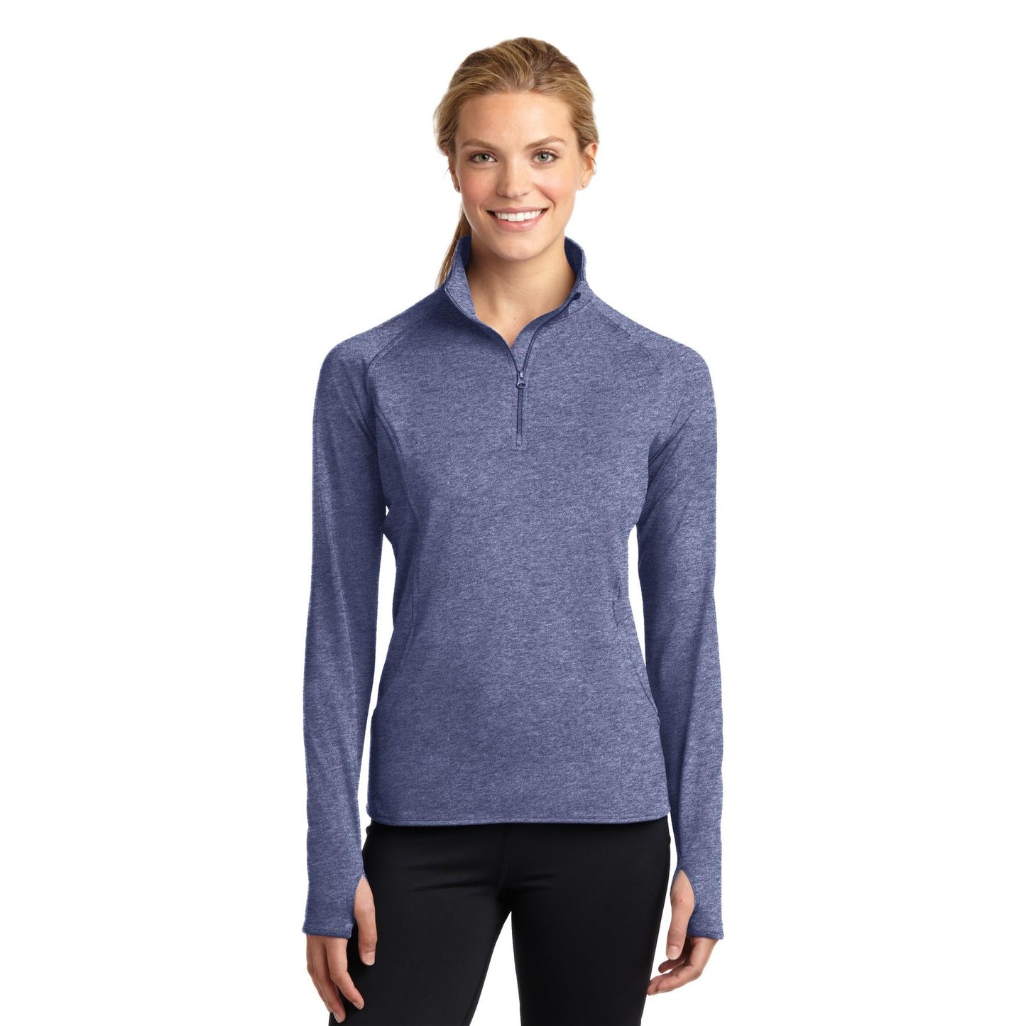 Charcoal Grey Heather Sweatshirt - Sport-Tek - Soft Fabric