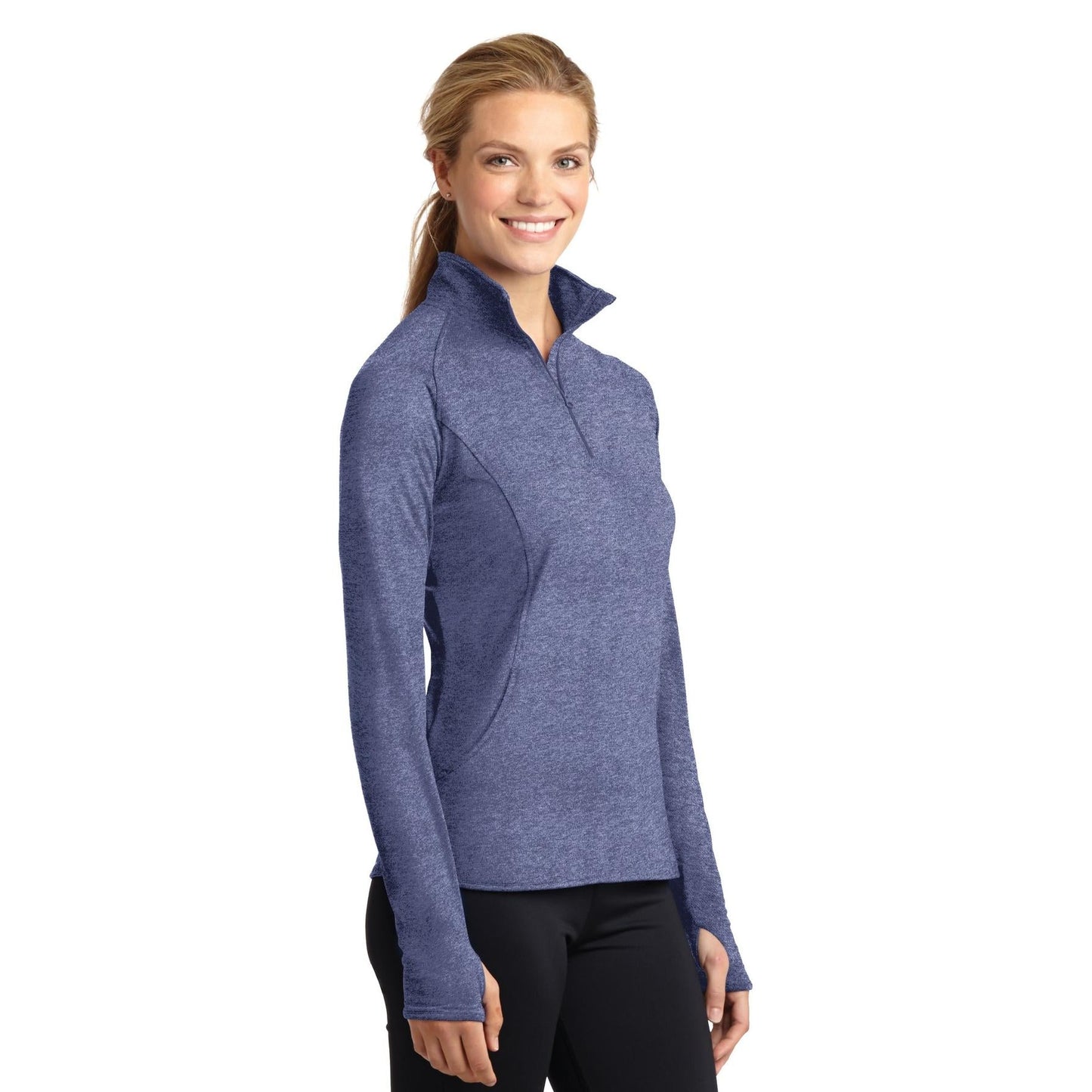 Charcoal Grey Heather Sweatshirt - Sport-Tek - Soft Fabric