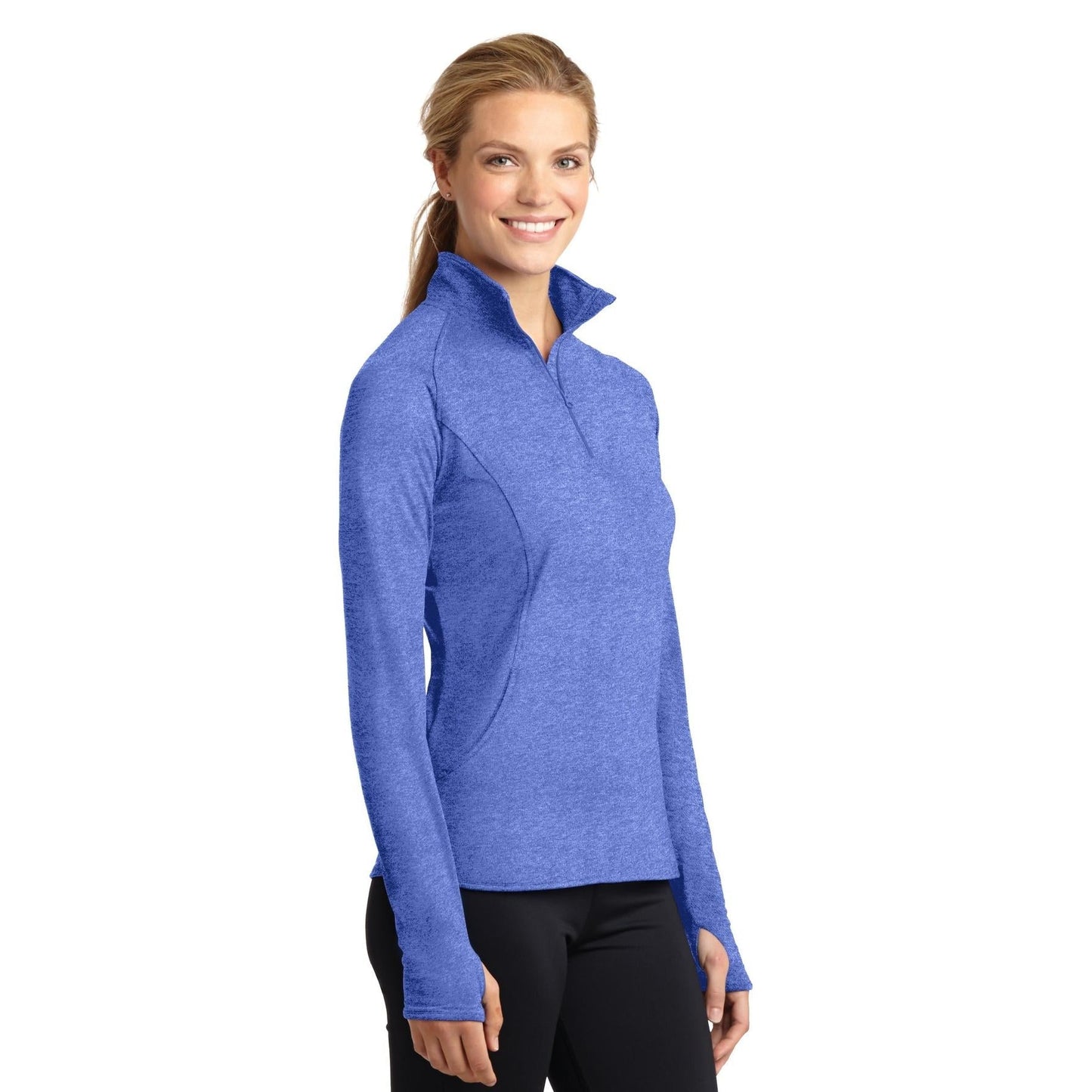 Charcoal Grey Heather Sweatshirt - Sport-Tek - Soft Fabric