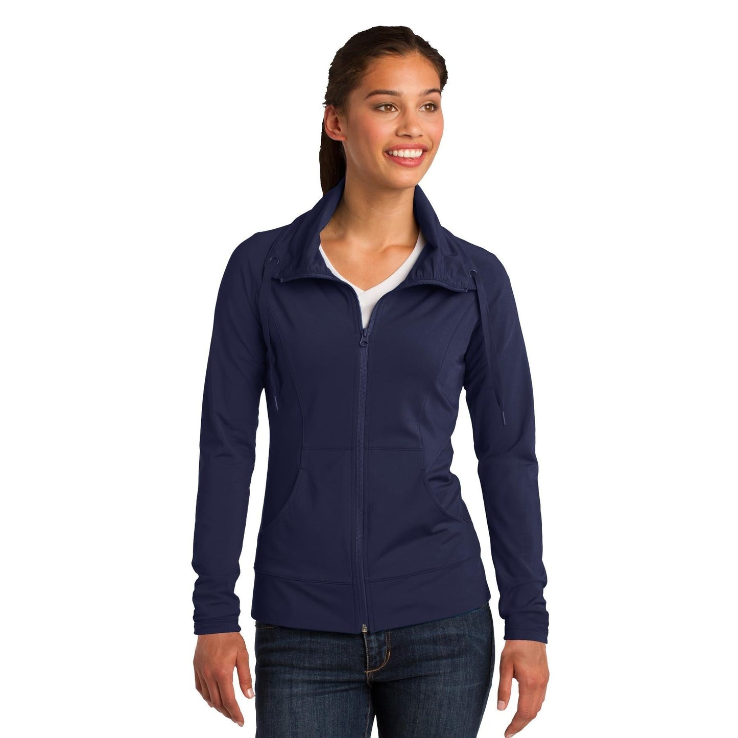 True Navy Jacket - Sport-Tek - Soft Brushed Interior - Stylish Design
