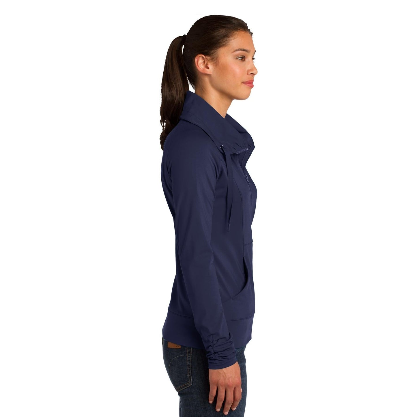 True Navy Jacket - Sport-Tek - Soft Brushed Interior - Stylish Design
