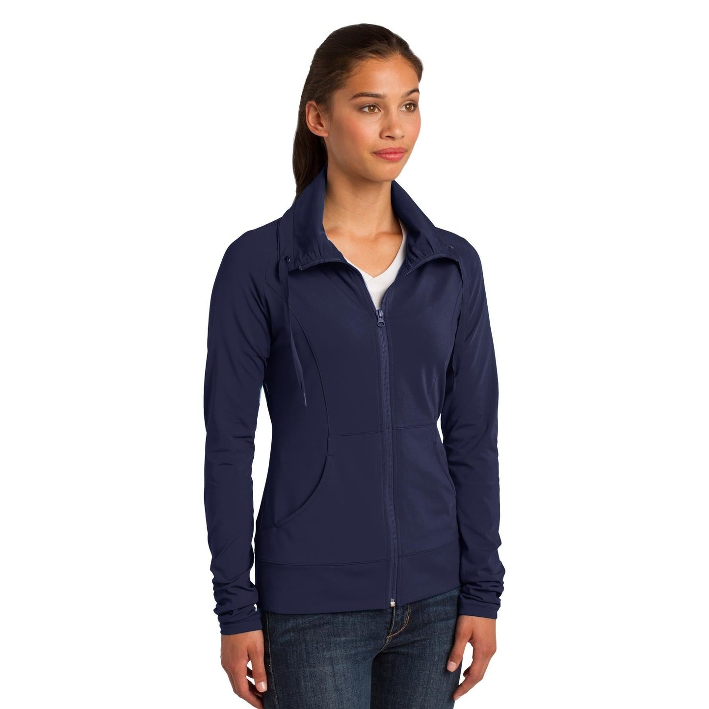True Navy Jacket - Sport-Tek - Soft Brushed Interior - Stylish Design