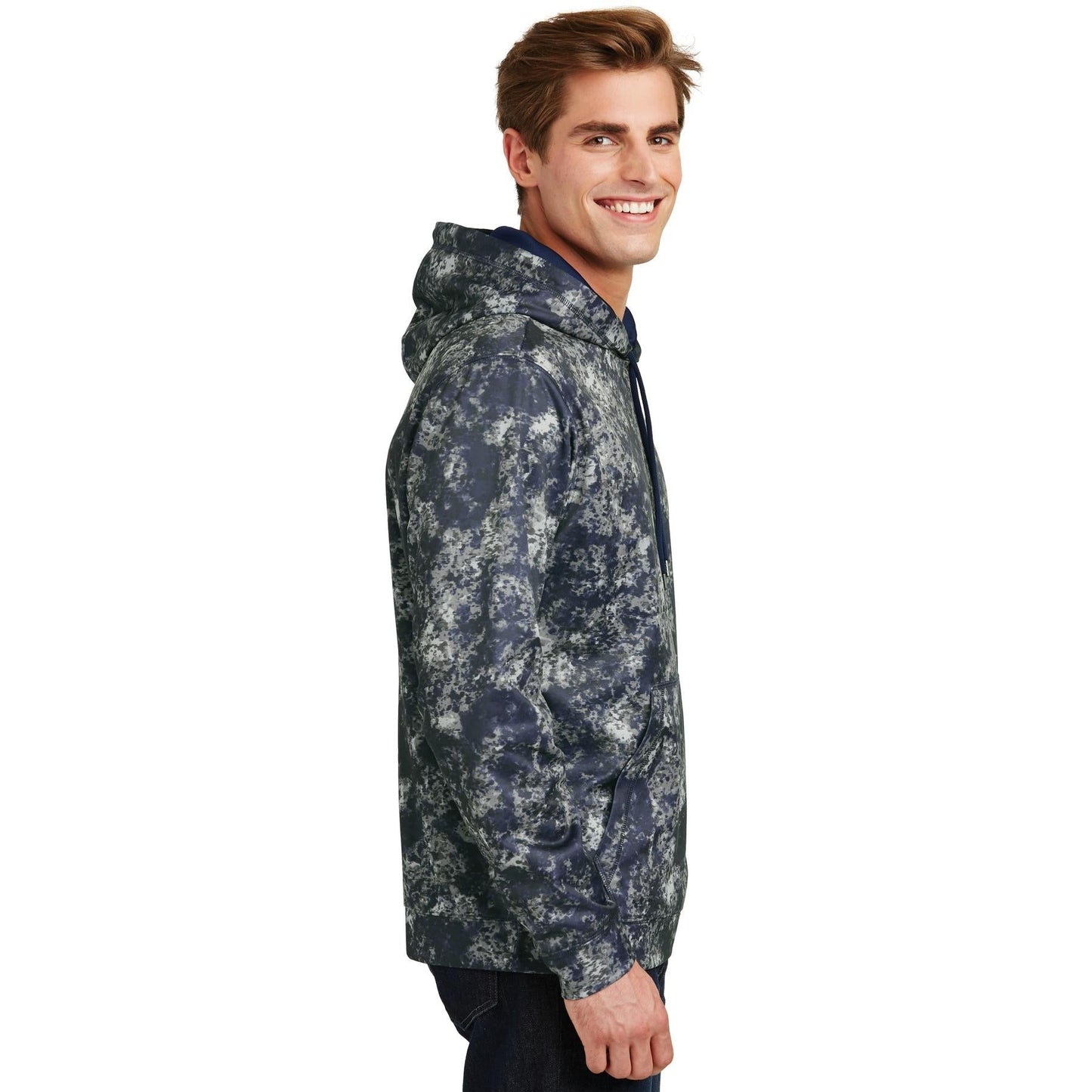 Black Sweatshirts - Sport-Tek - Stylish Fleece Pullover - Soft Feel