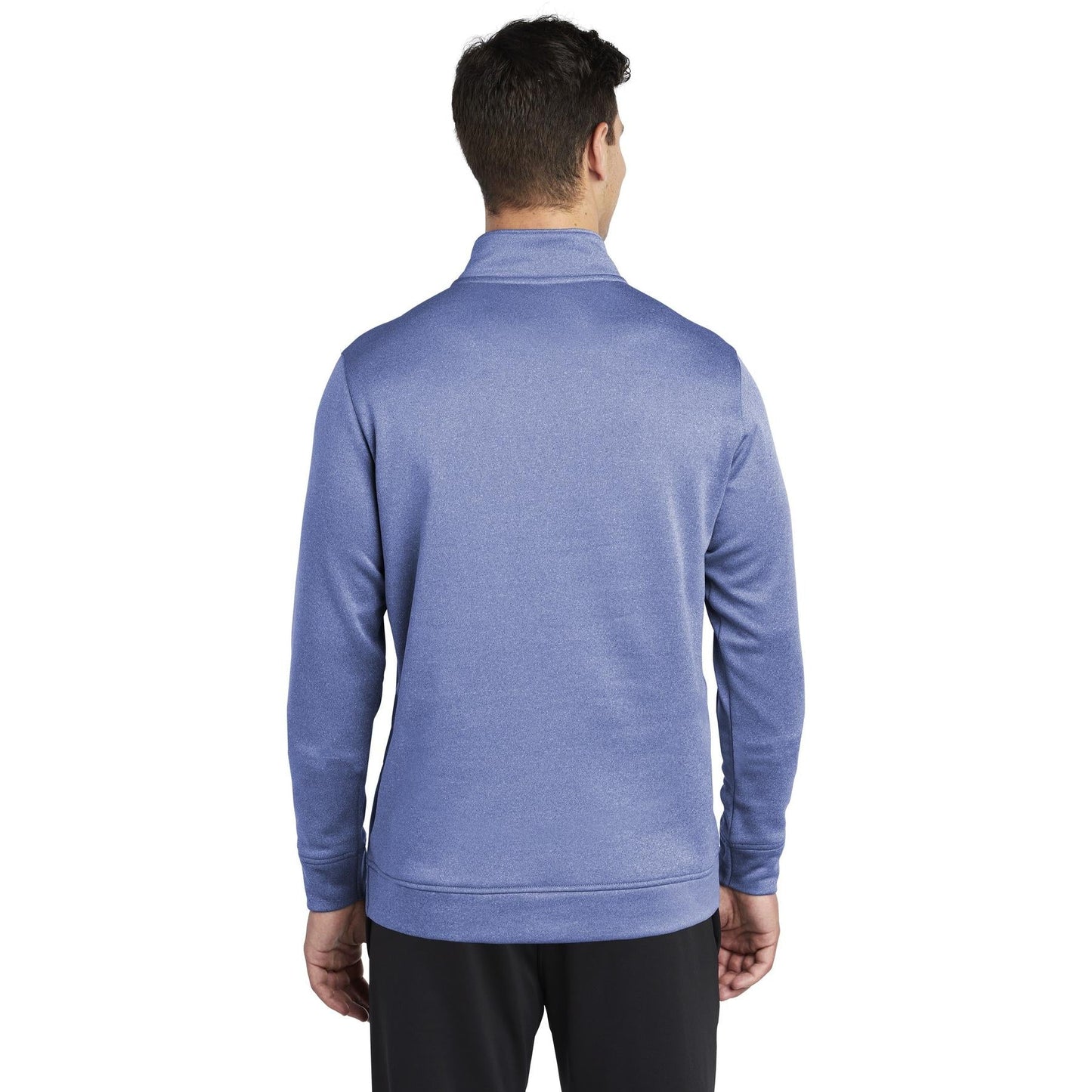 Black Heather Sweatshirt - Sport-Tek - Moisture Wicking