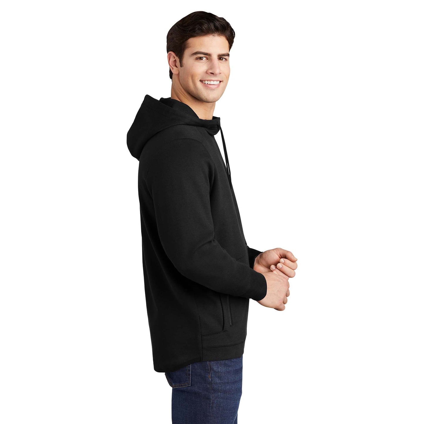 Black Heather Sweatshirts - Sport-Tek - Comfortable Design