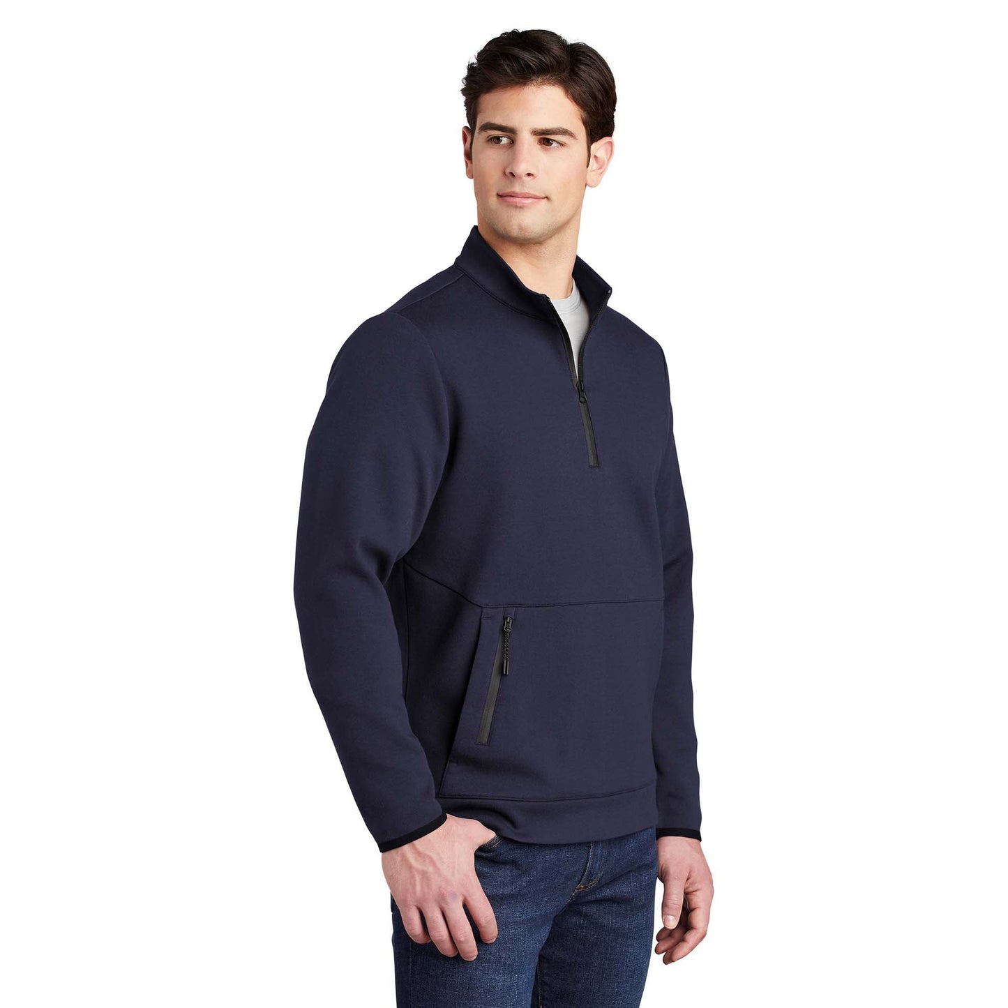 Black Heather Sweatshirts - Sport-Tek - Modern Pullover
