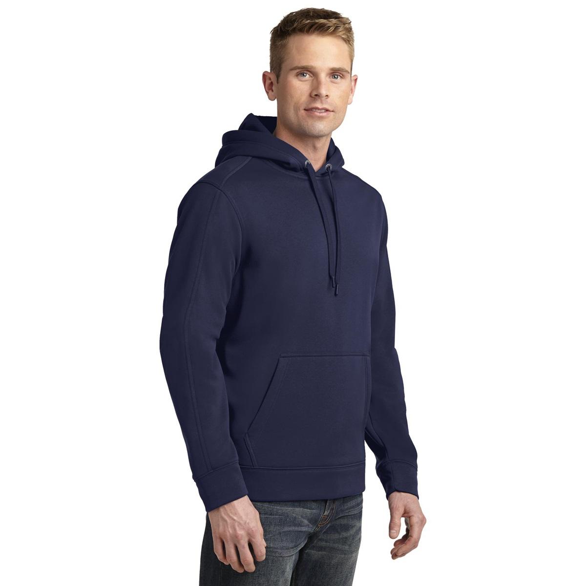 Black Sweatshirts - Sport-Tek - Water Resistant Fleece
