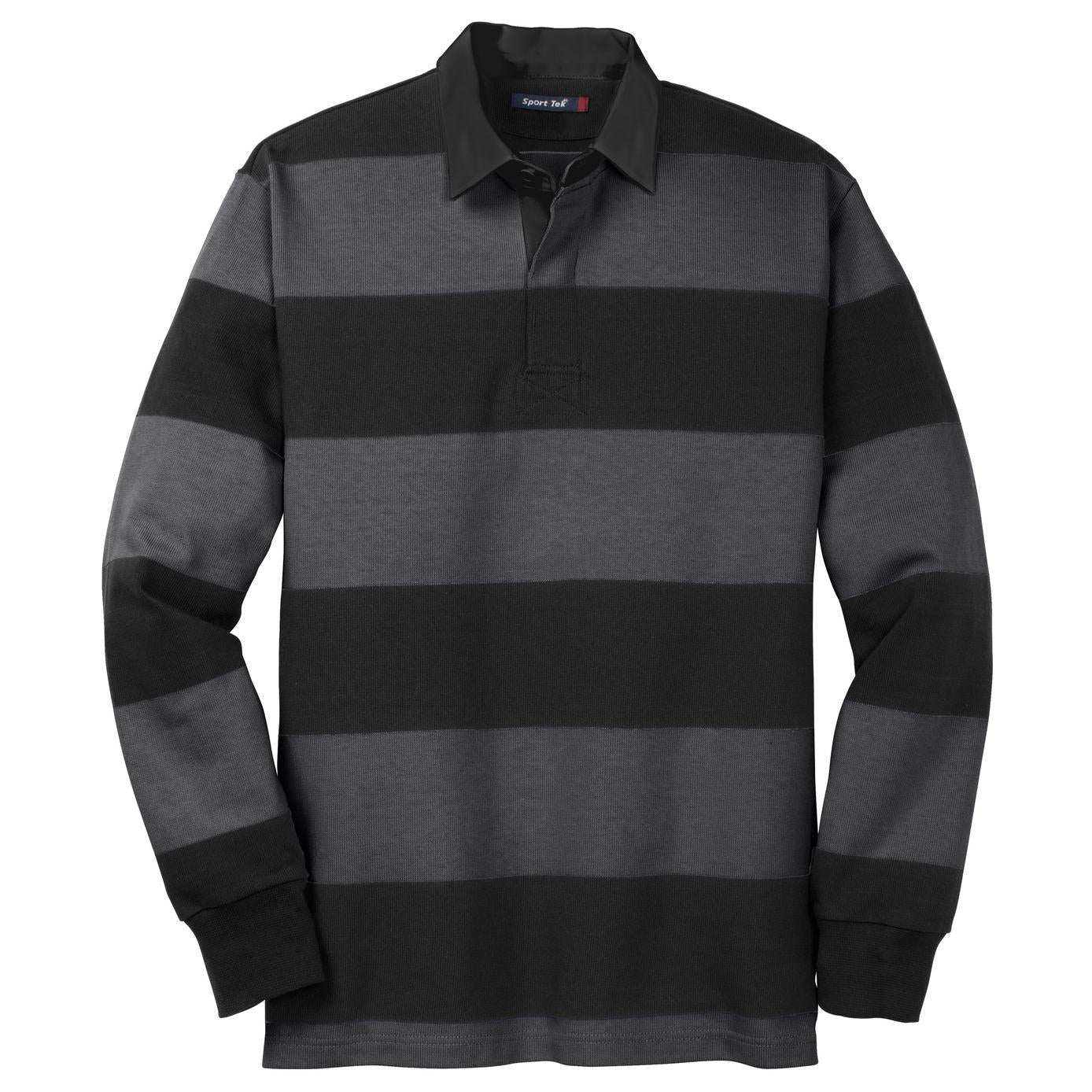Black/Graphite Grey Polo - Sport-Tek - Classic Rugby