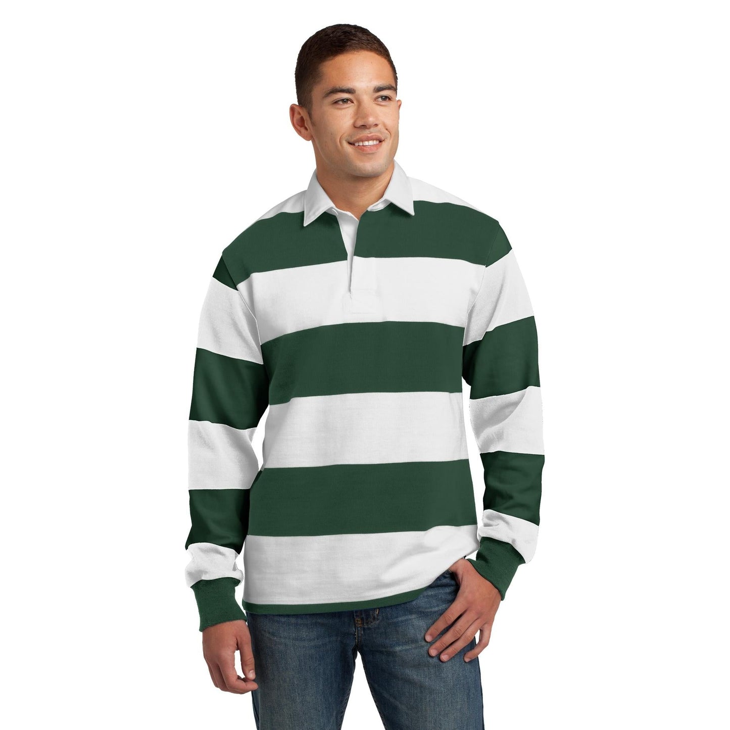 Black/Graphite Grey Polo - Sport-Tek - Classic Rugby