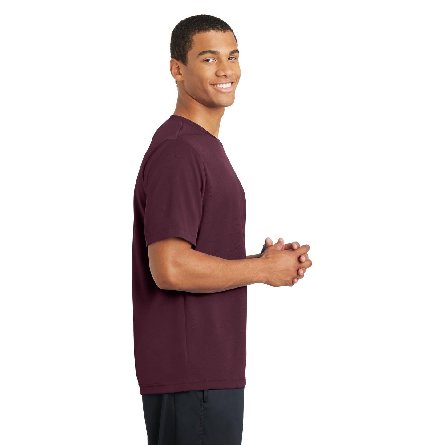 Purple RacerMesh Tee - Sport-Tek - Lightweight Performance