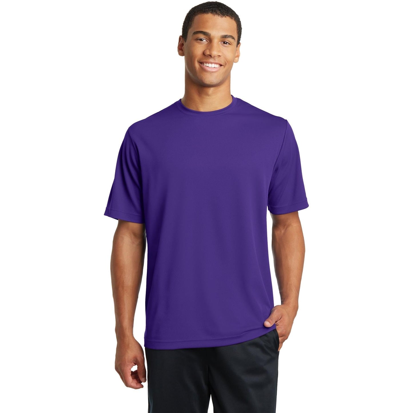 Purple RacerMesh Tee - Sport-Tek - Lightweight Performance