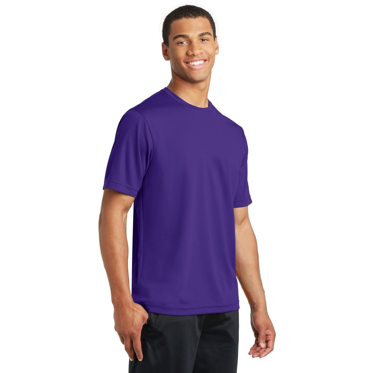 Purple RacerMesh Tee - Sport-Tek - Lightweight Performance
